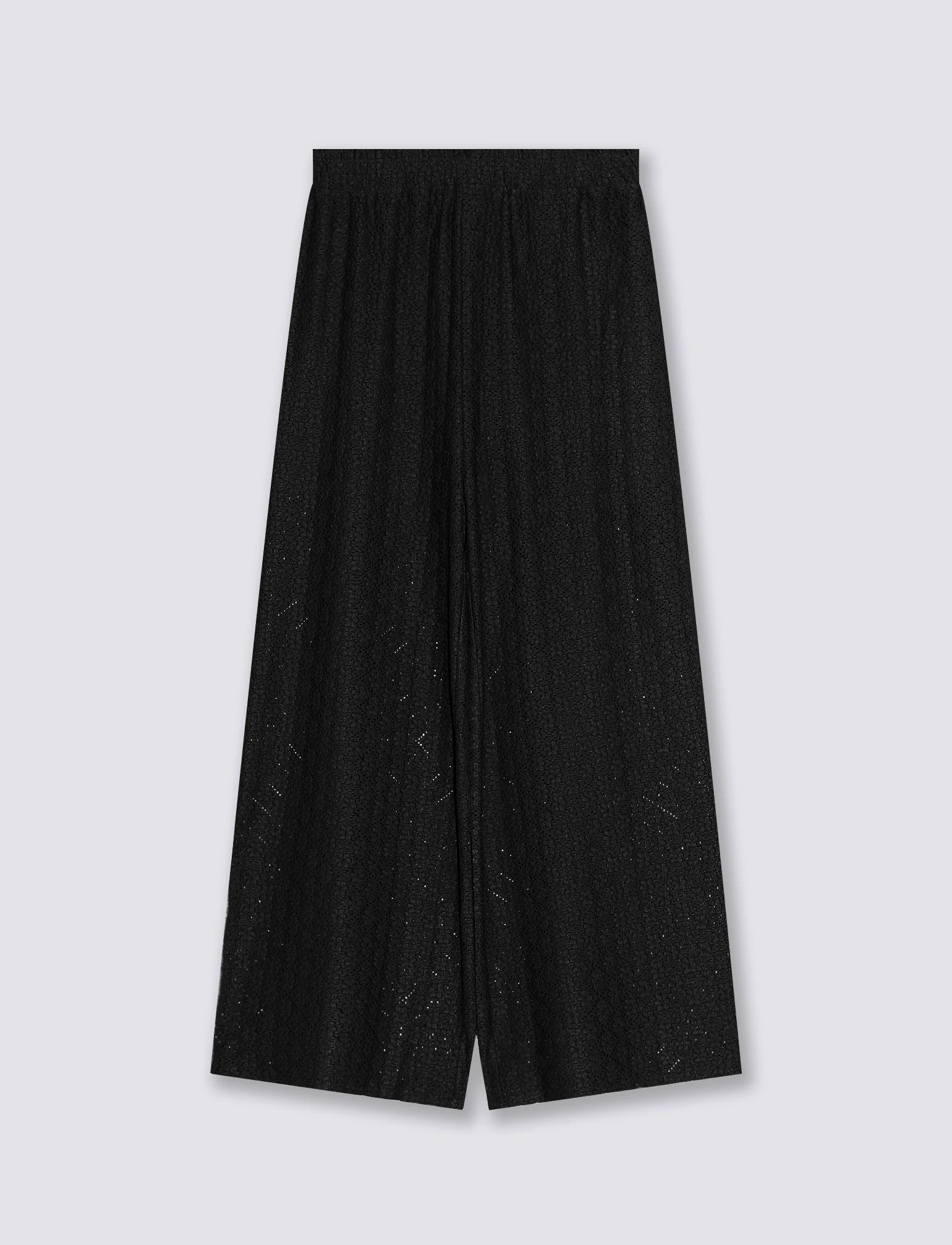 Pantalone in pizzo da donna - Nero - Image 4
