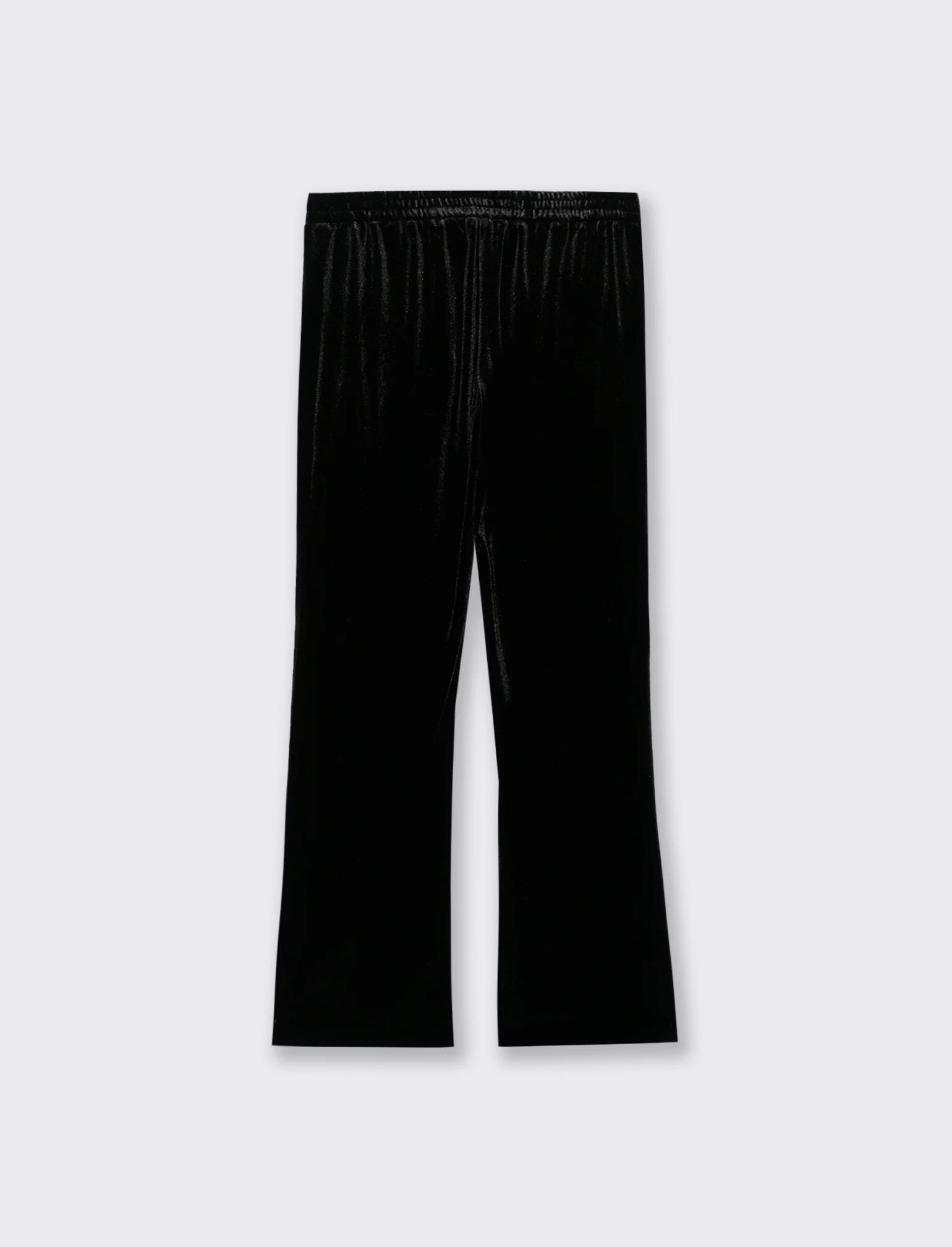 PANTALONE IN VELLUTO - Nero - Image 2