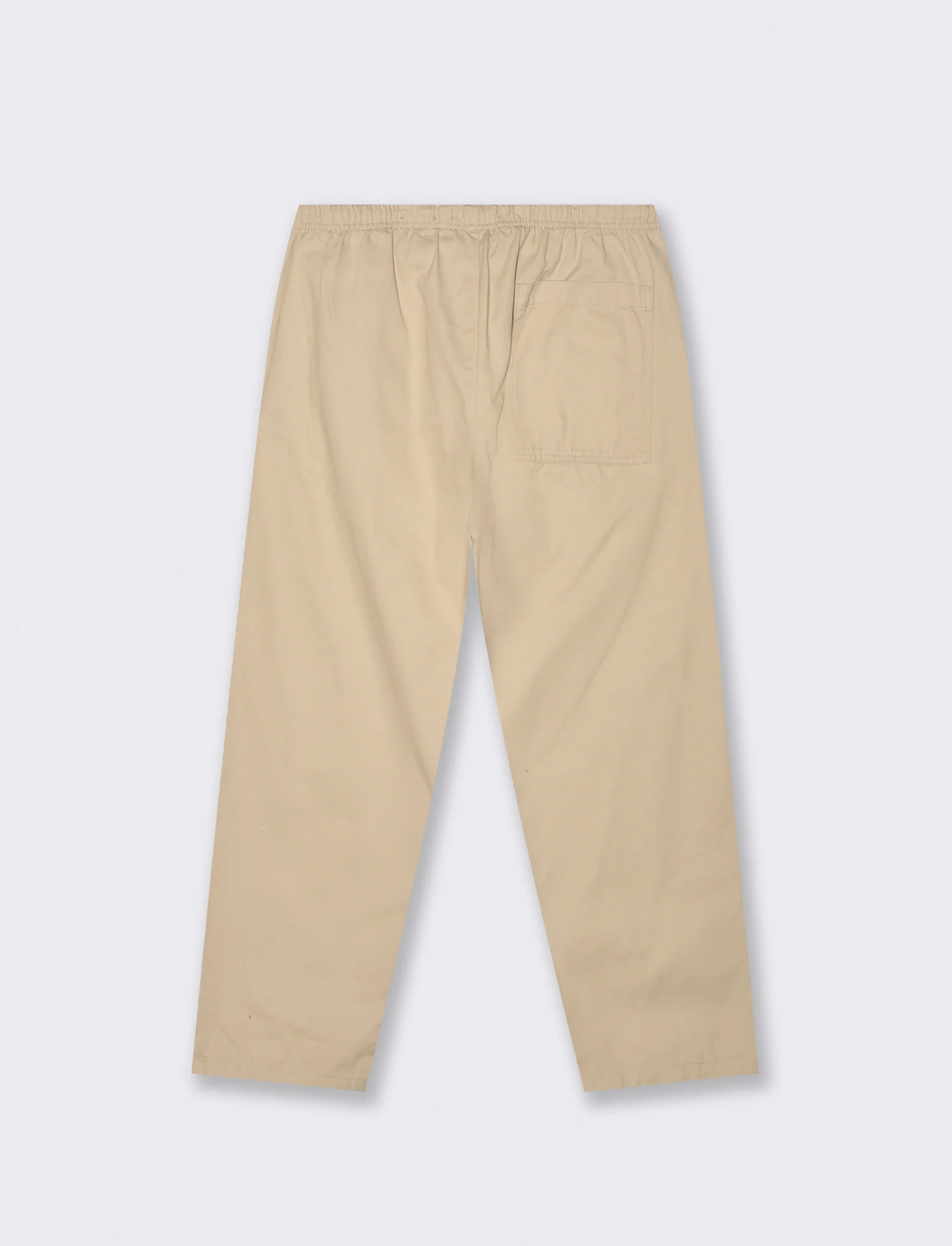 Pantalone Jogger Carrot Fit Con Tasche - Beige - Image 2