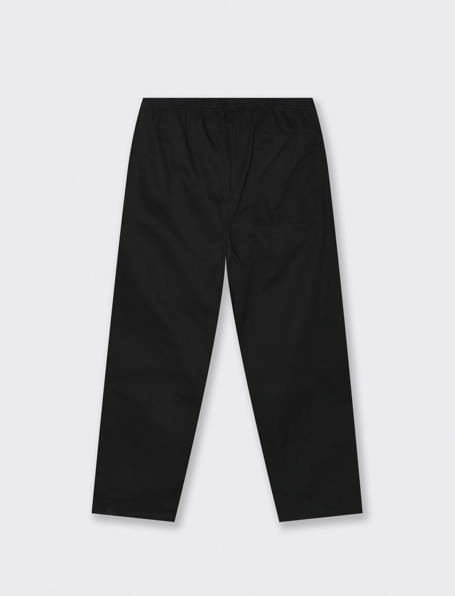 Pantalone Jogger Carrot Fit Con Tasche - Nero - Image 2
