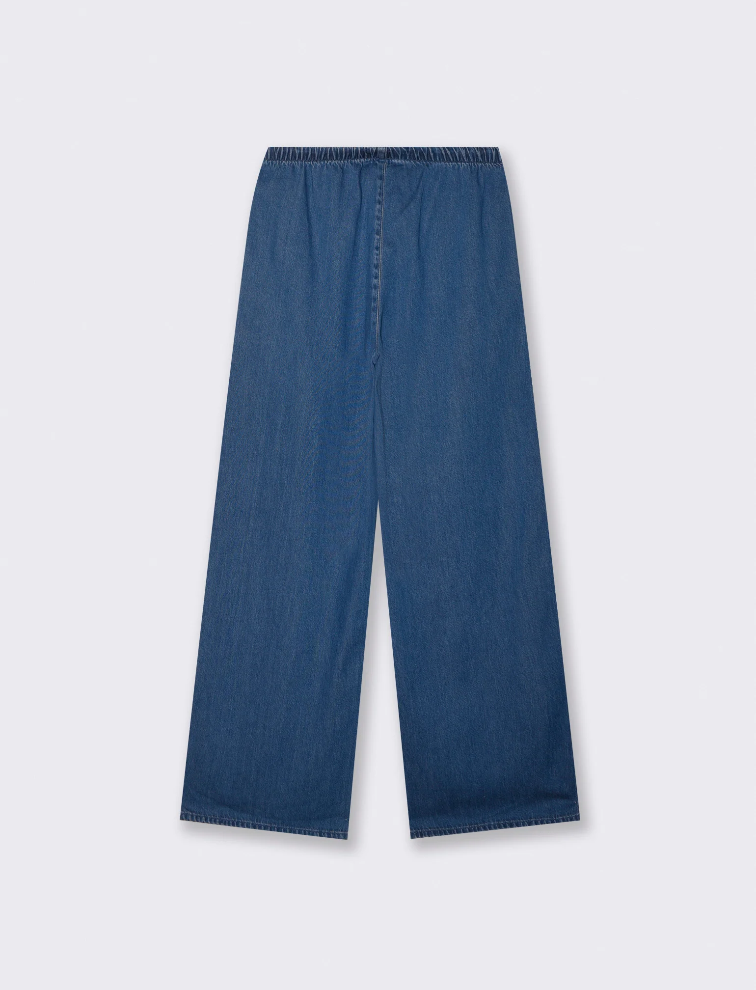 PANTALONE JOGGER WIDE LEG - Denim - Image 2