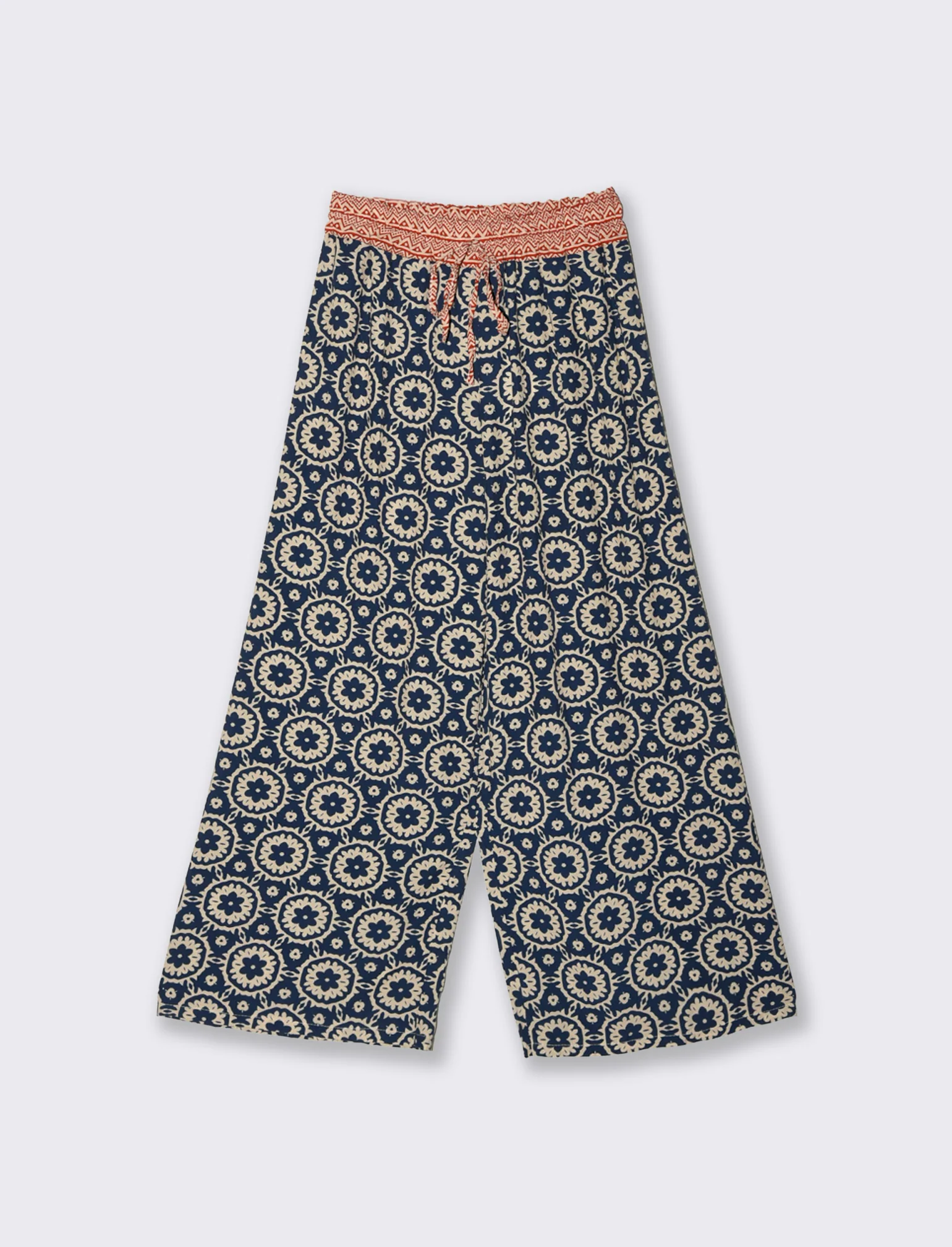 Pantalone largho stampato in viscosa - var 1 - Image 3