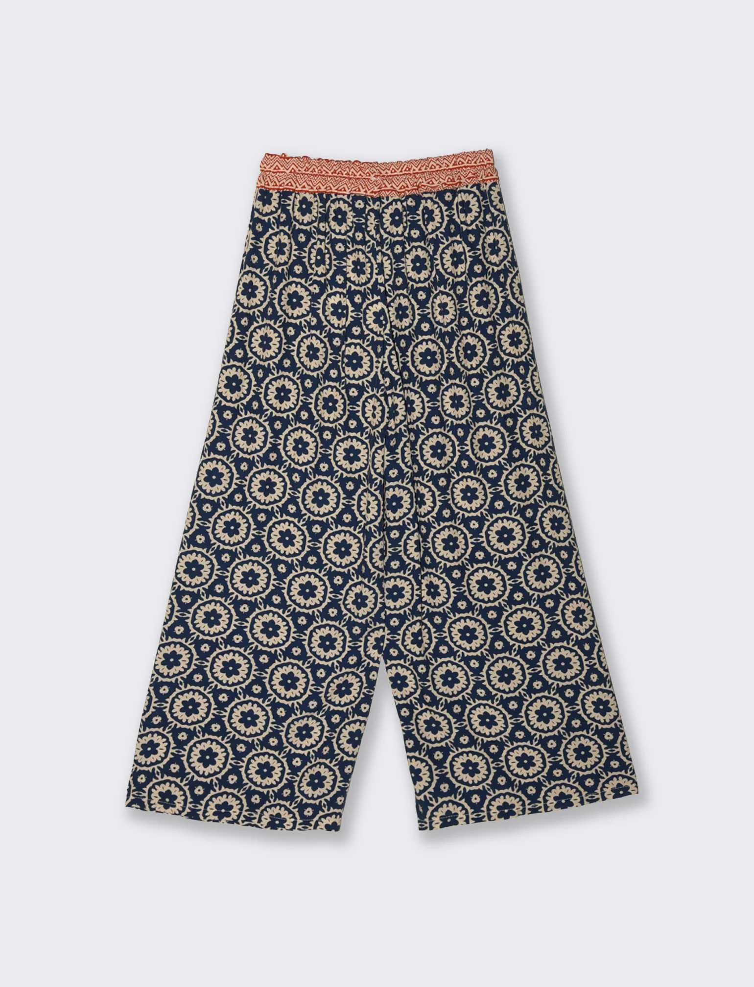 Pantalone largho stampato in viscosa - var 1 - Image 4