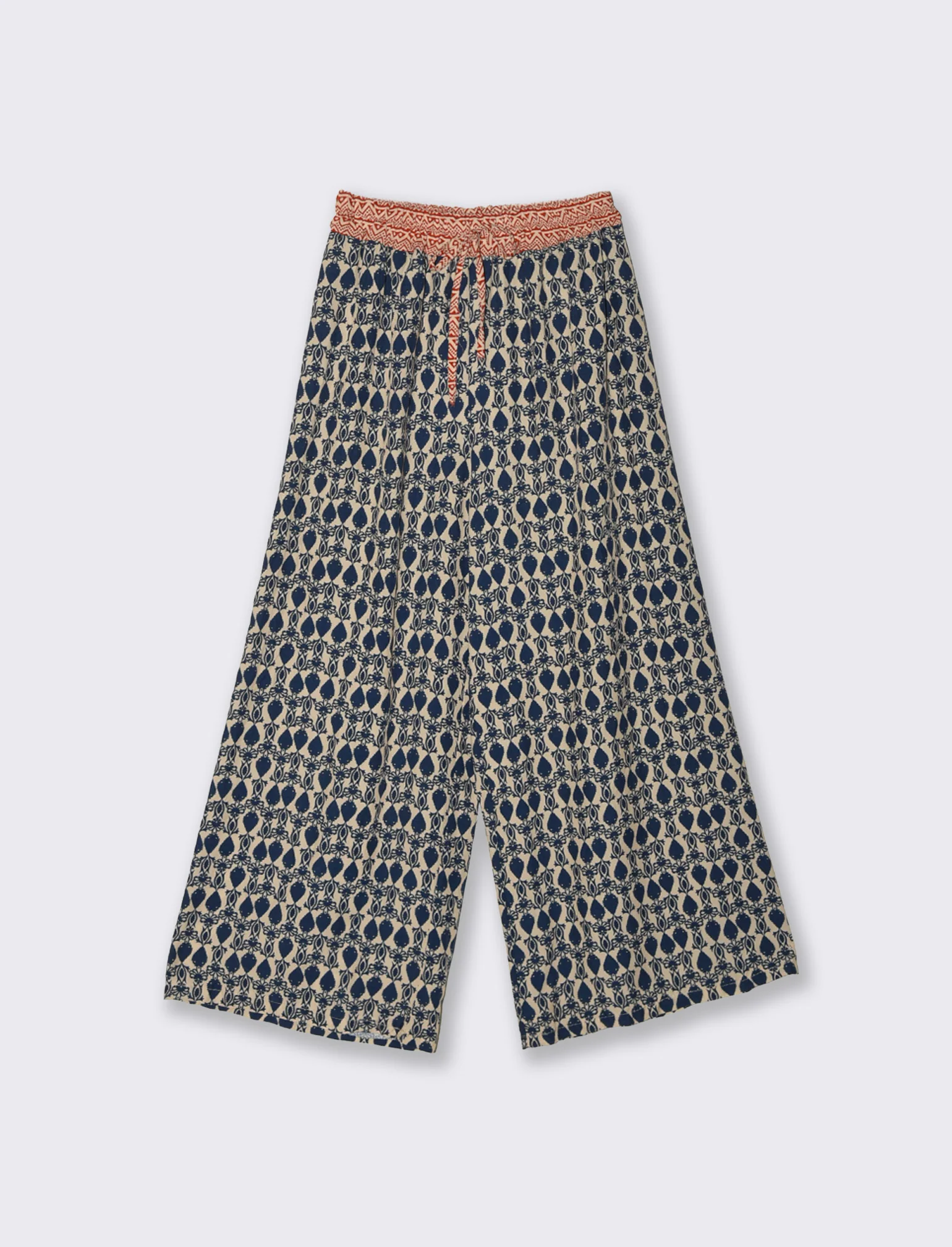 Pantalone largho stampato in viscosa - var 2 - Image 3