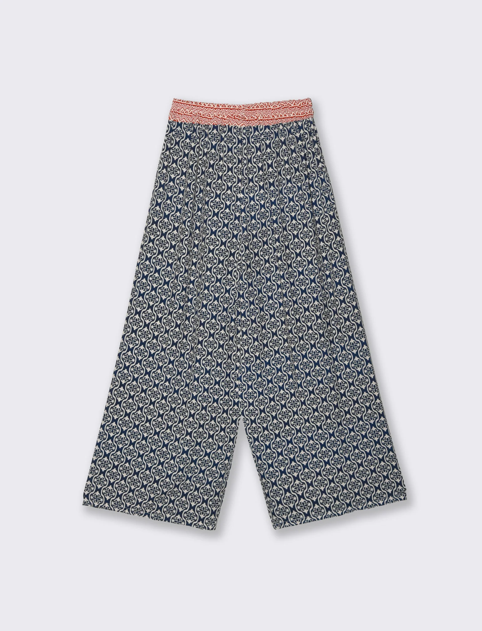 Pantalone largho stampato in viscosa - var 3 - Image 4