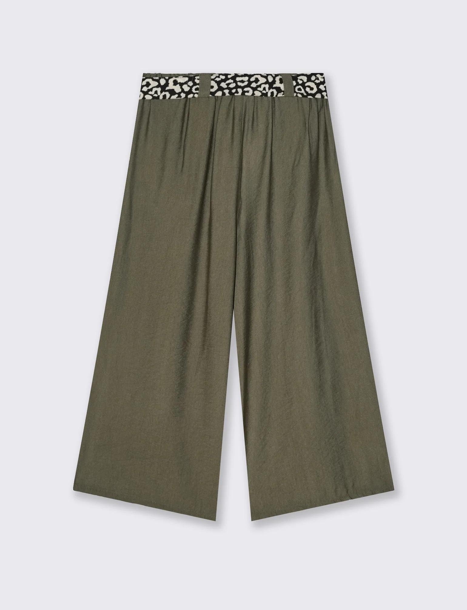 Pantalone largo con cintura stampata - Ve.milit. - Image 4