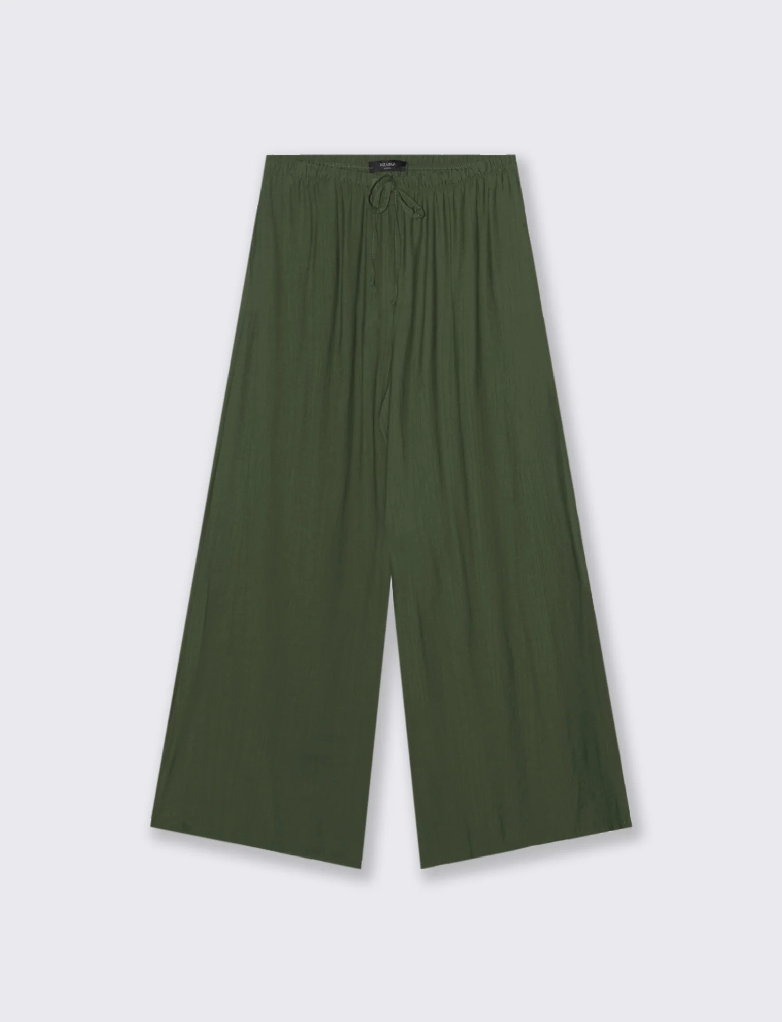 Pantalone largo con coulisse sottile - Ve.milit. - Image 3