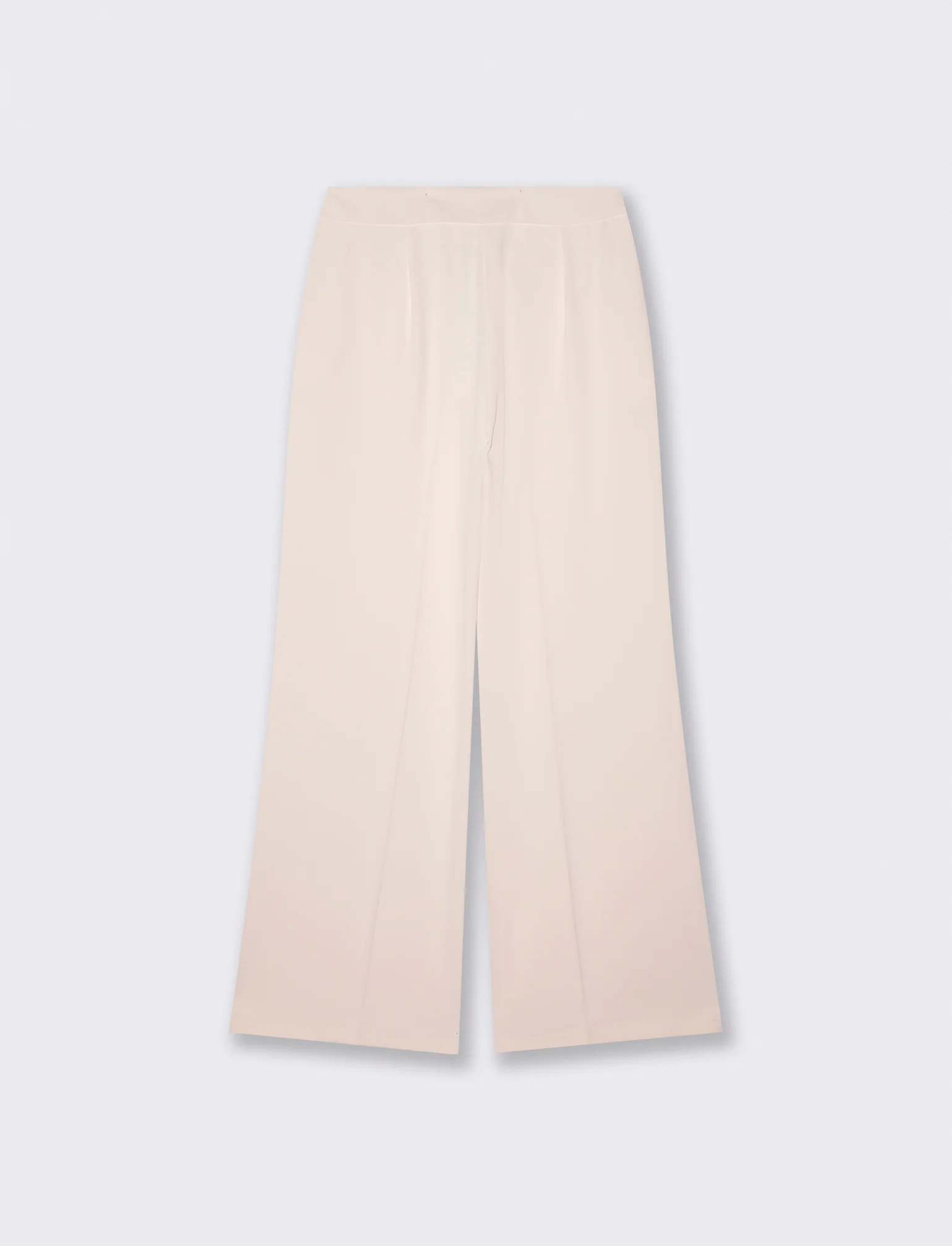 Pantalone Linea Dritta Elegante - Bianco panna - Image 2