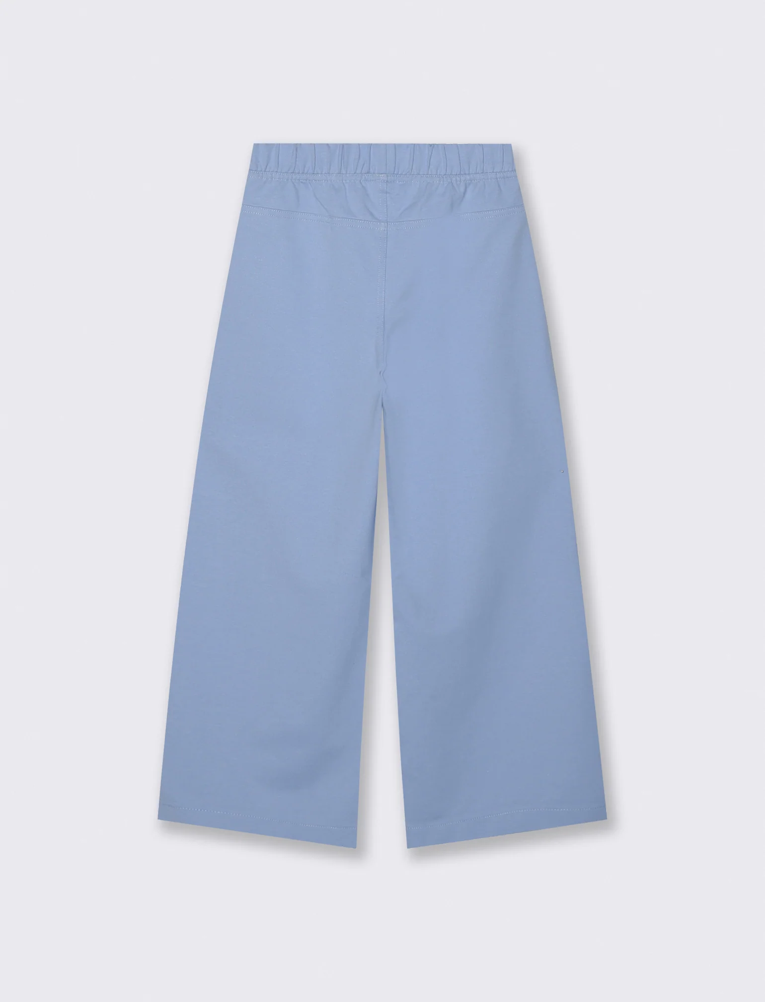 Pantalone palazzo gamba ampia bambina - Azzurro - Image 2