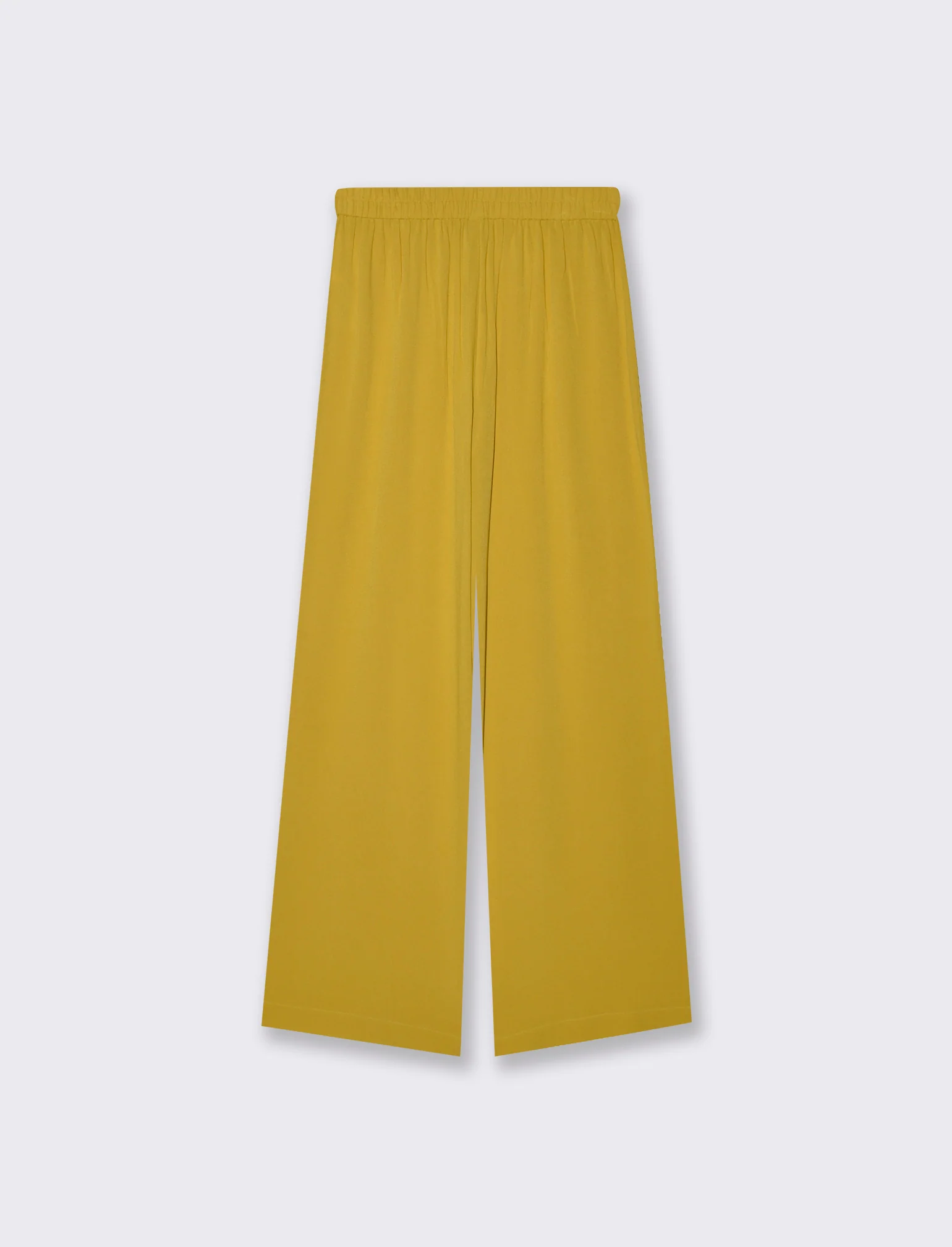 PANTALONE PALAZZO - Mostarda - Image 2