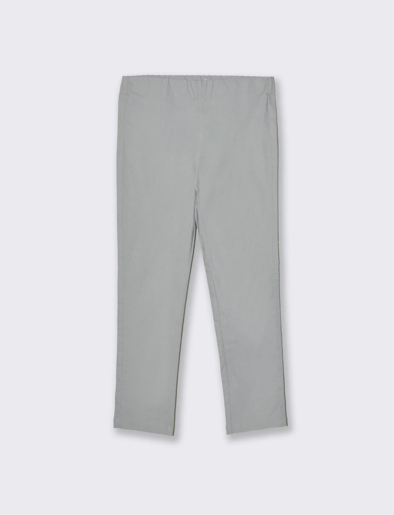 Pantalone pinocchietto da donna - Grigio perla