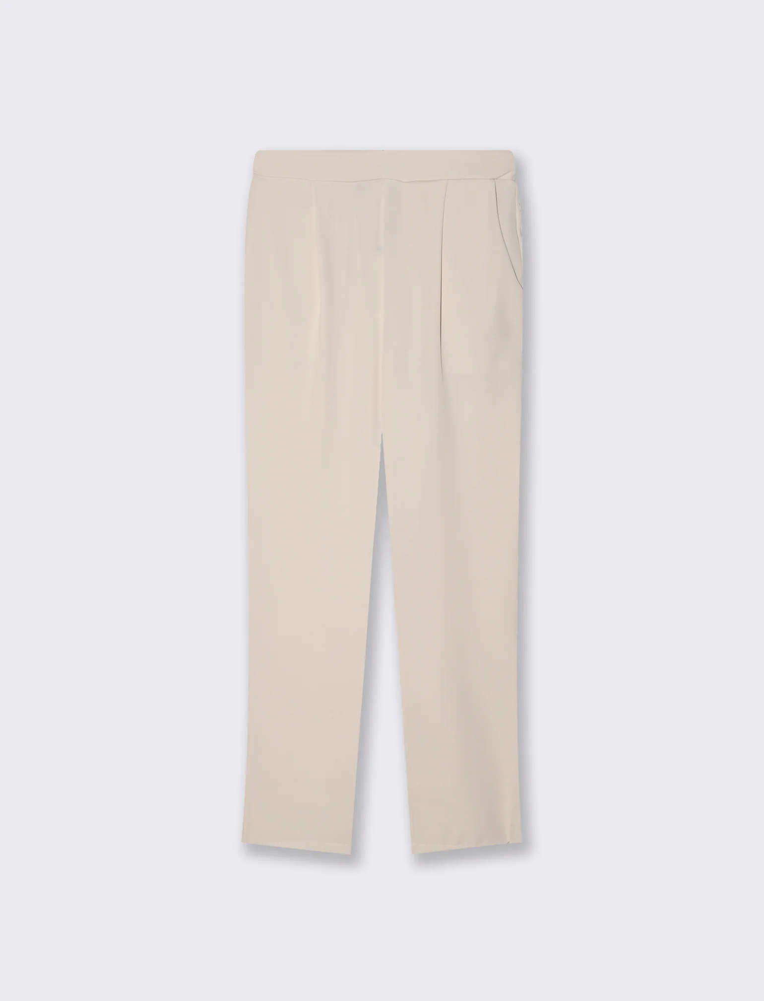 Pantalone regular fit da donna - Beige - Image 2