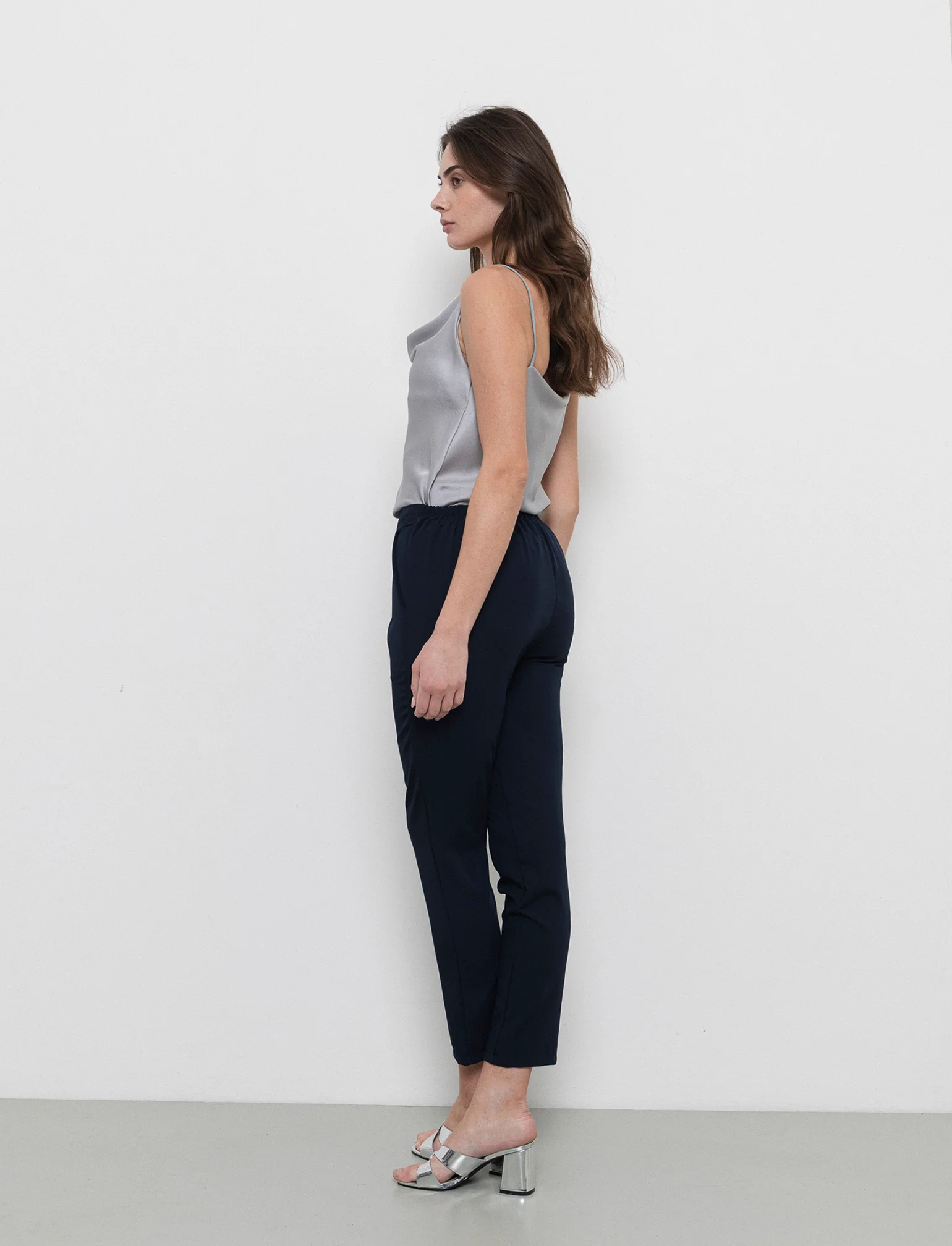 Pantalone regular fit da donna - Blu