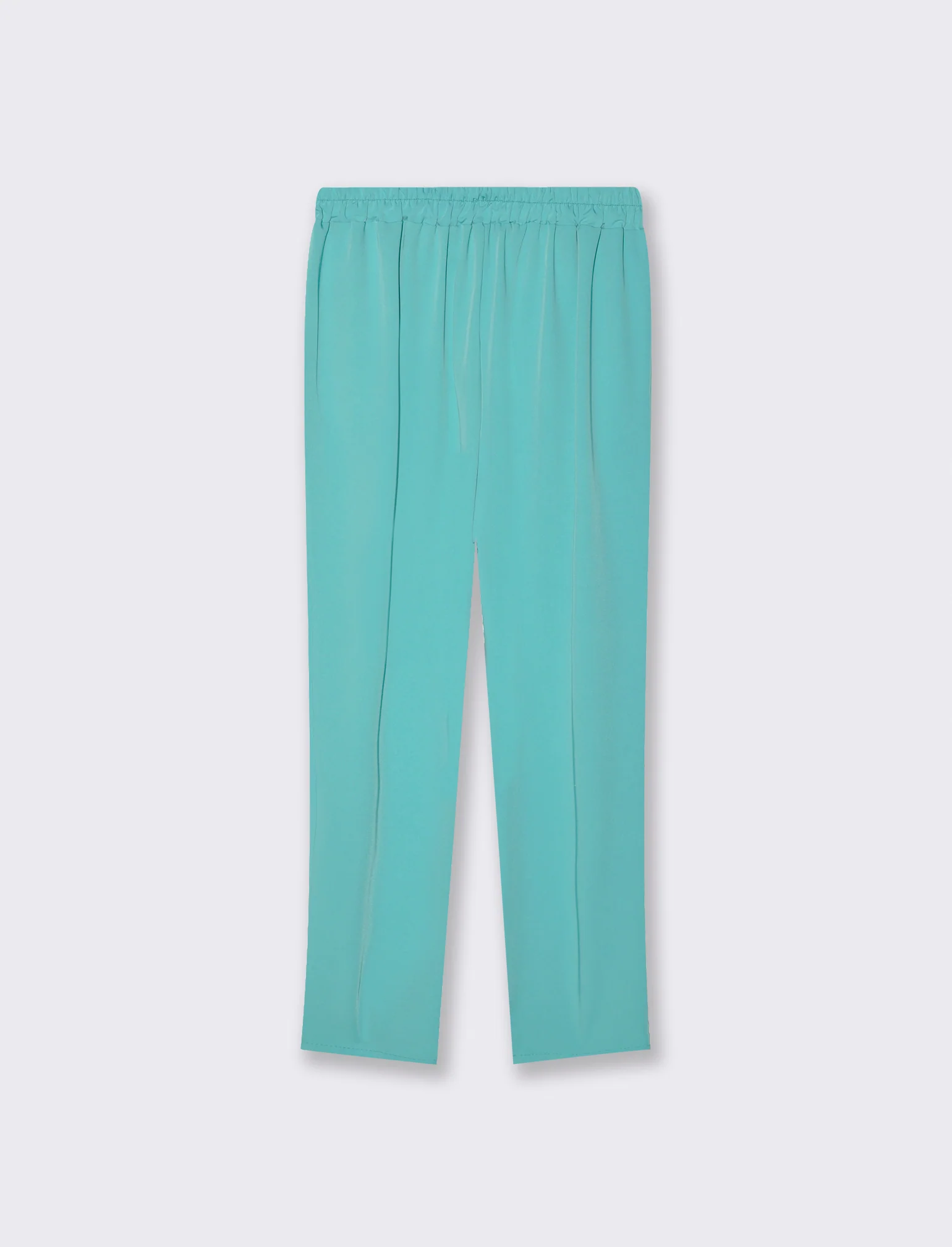Pantalone regular fit da donna - Verde acqua - Image 2