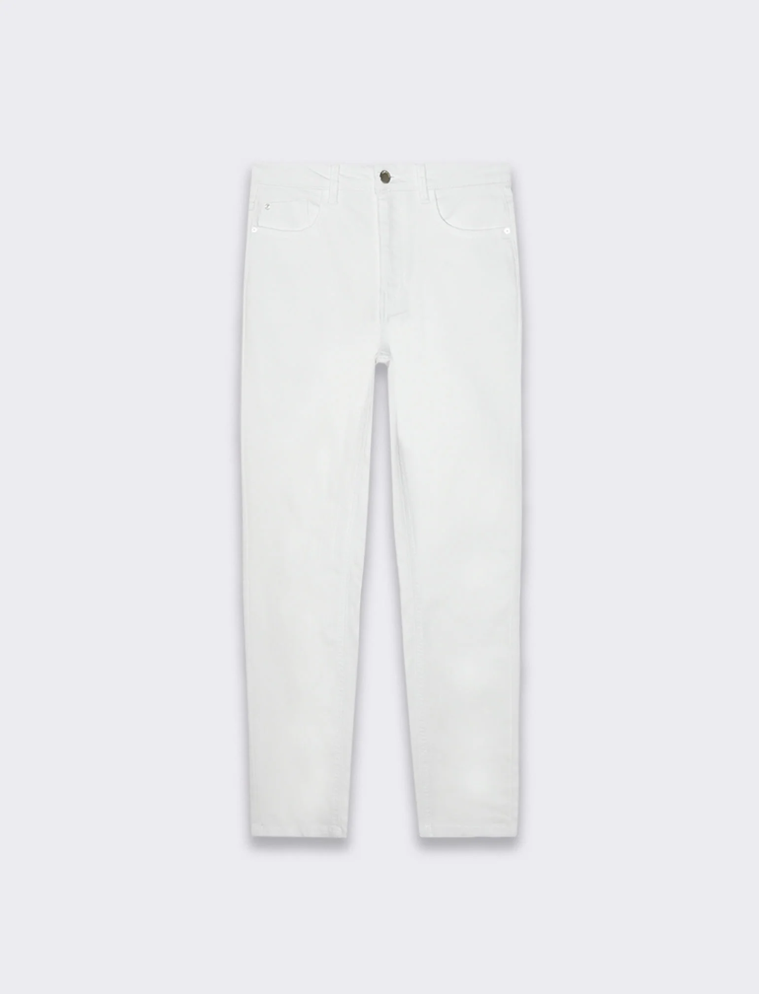 Pantalone skinny colored da donna - Bianco - Image 4