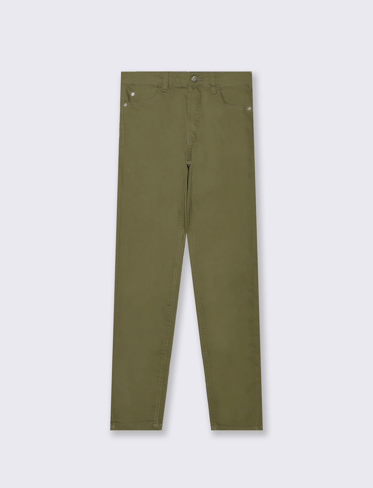 Pantalone skinny colored da donna - Kaky 1