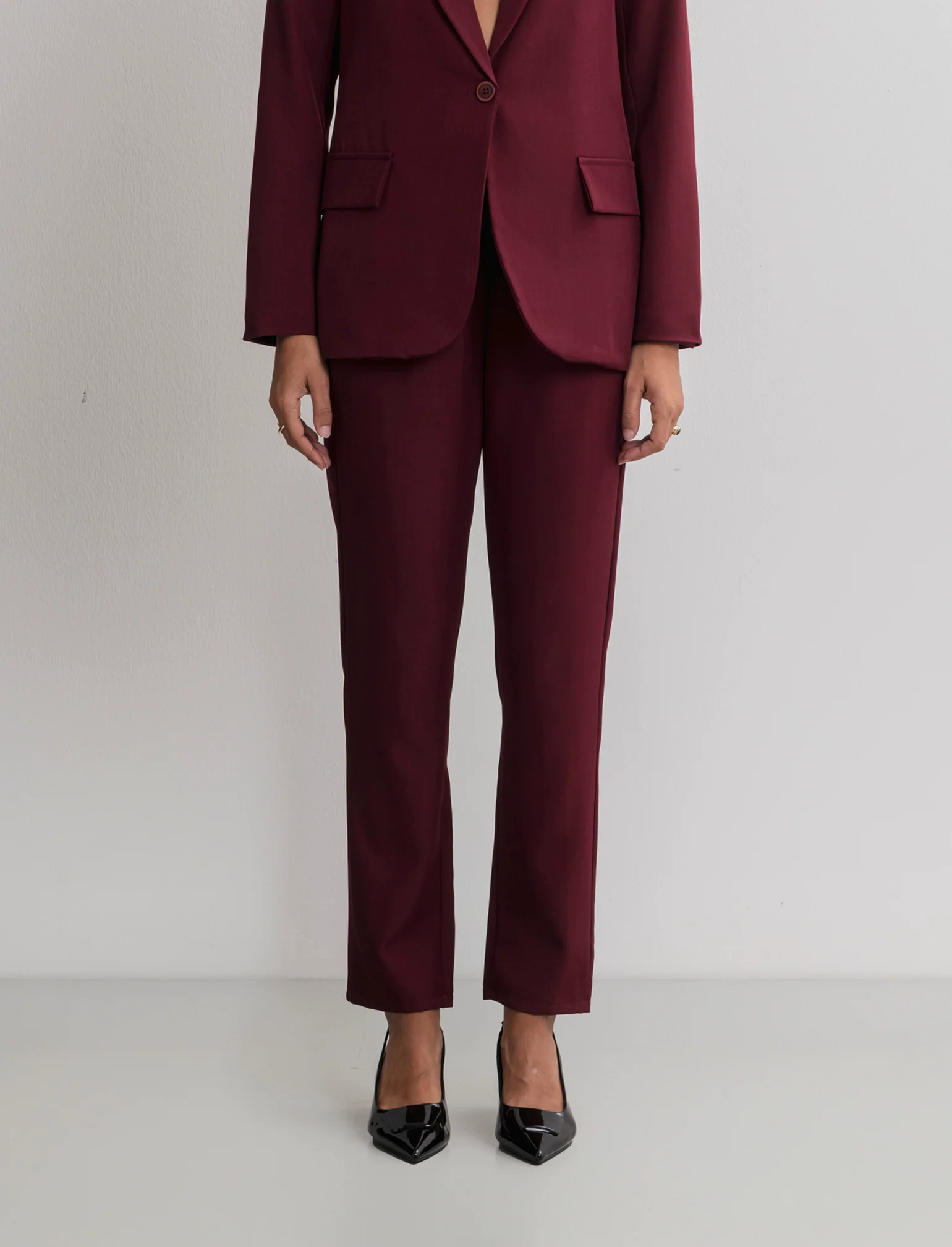 PANTALONE SLIM - Bordeaux - Image 4