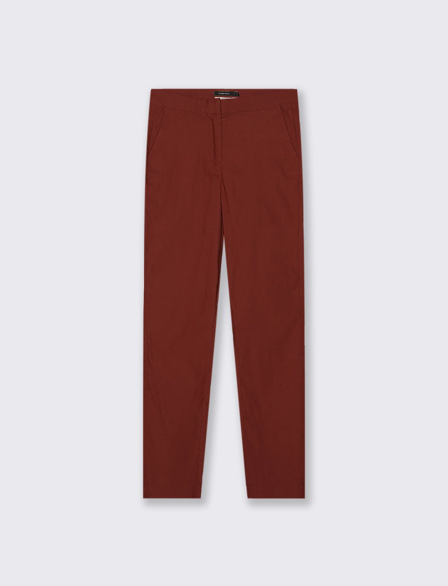 PANTALONE SLIM - Marrone bruciato