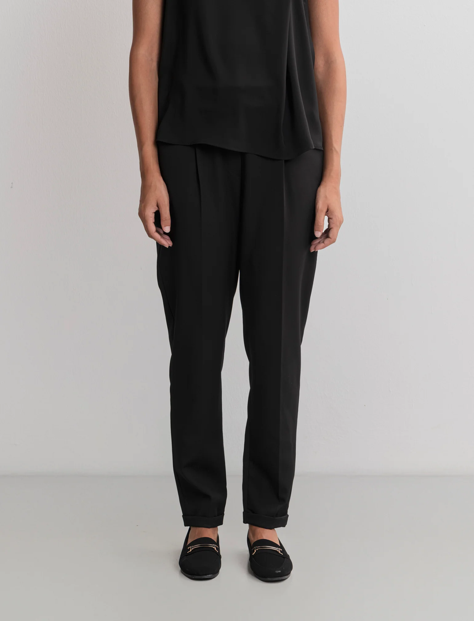 PANTALONE SLIM - Nero - Image 2
