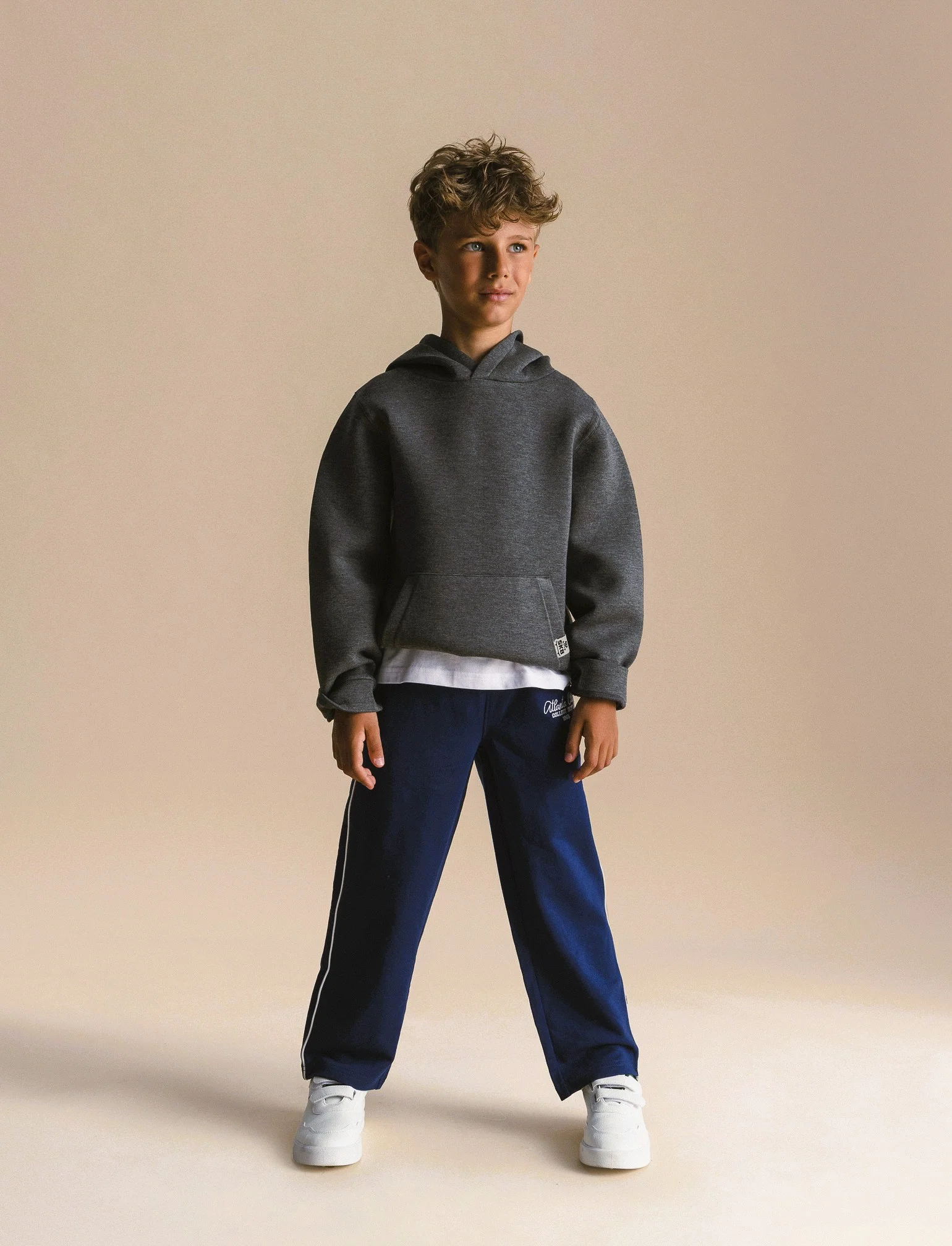 Pantalone sportivo. - Grigio asfalto - Image 2