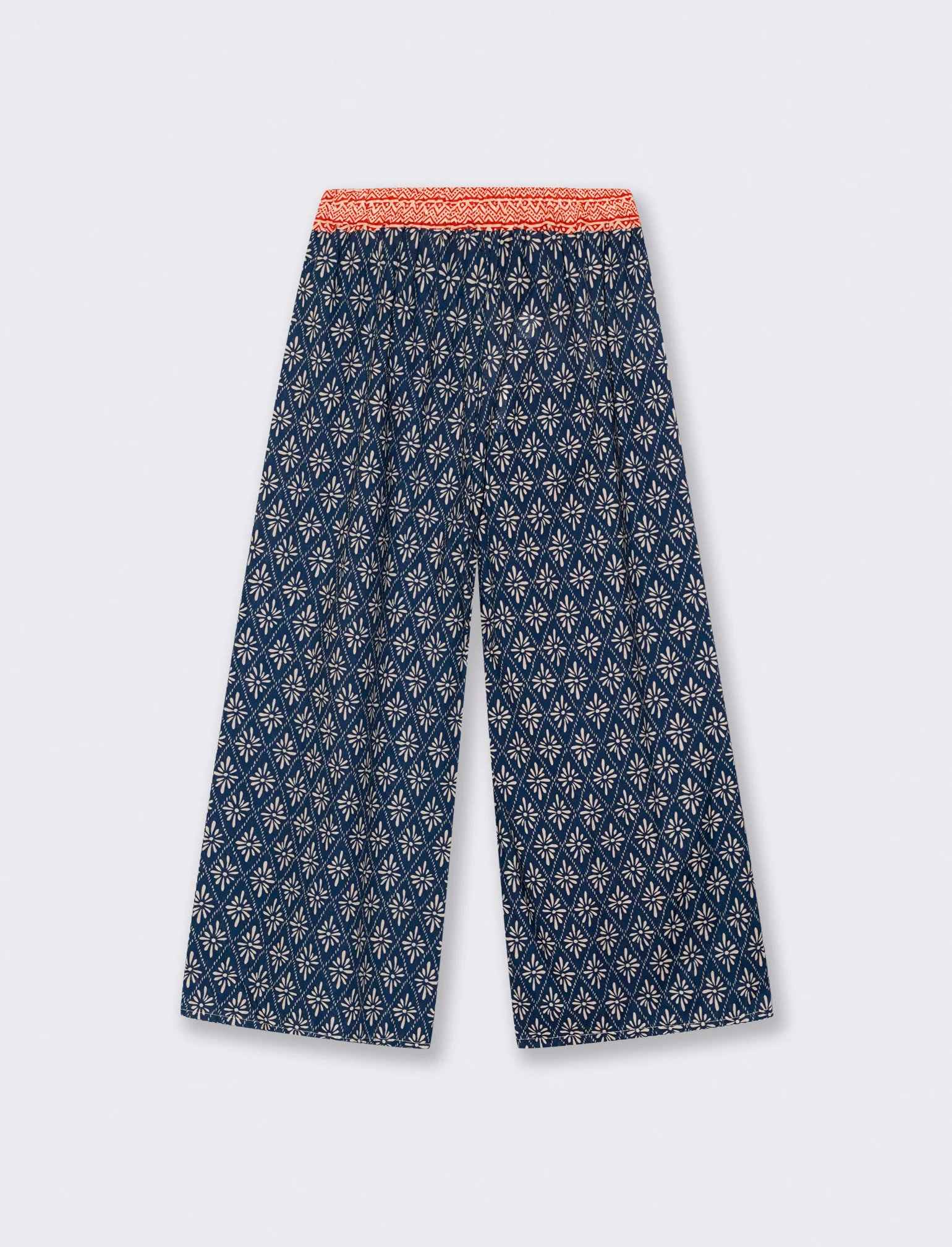 Pantalone stampato con elastico in vita - var 1 - Image 2