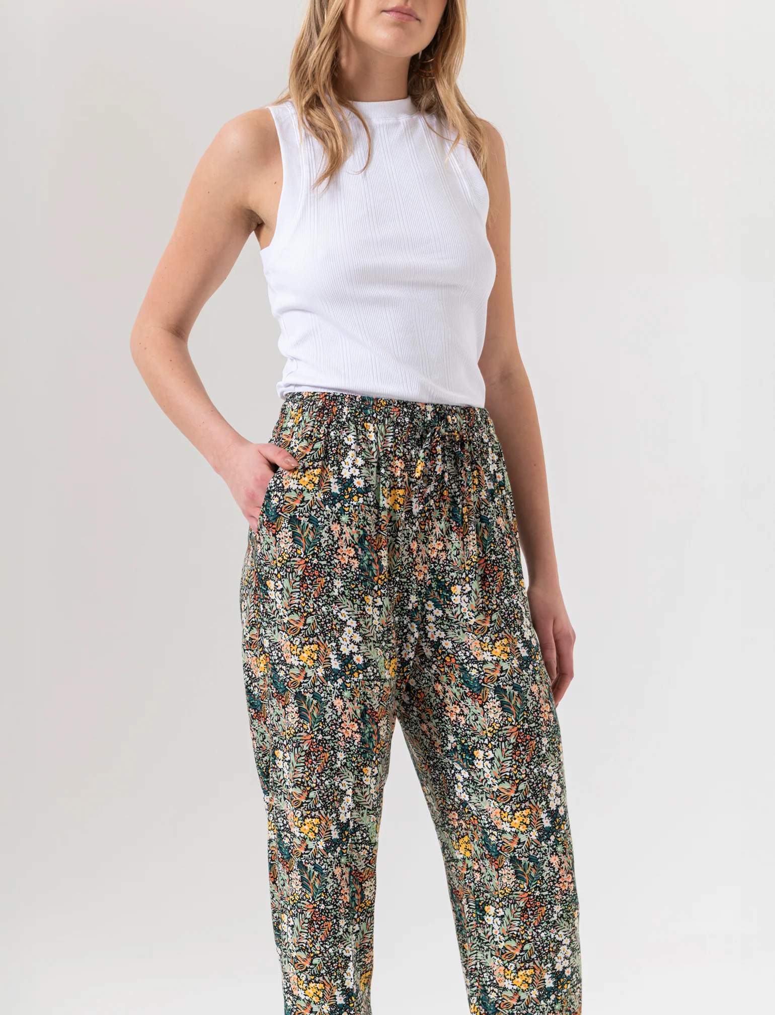 Pantalone stampato da donna - var 2