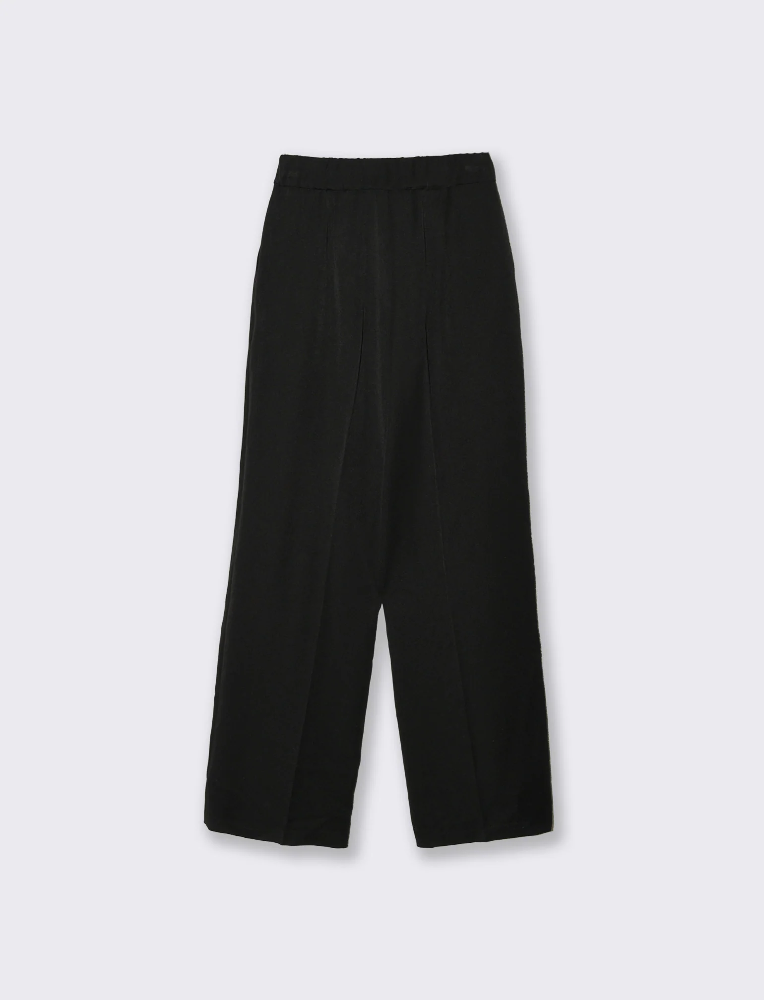 PANTALONE STRAIGHT VITA ALTA - Nero - Image 4