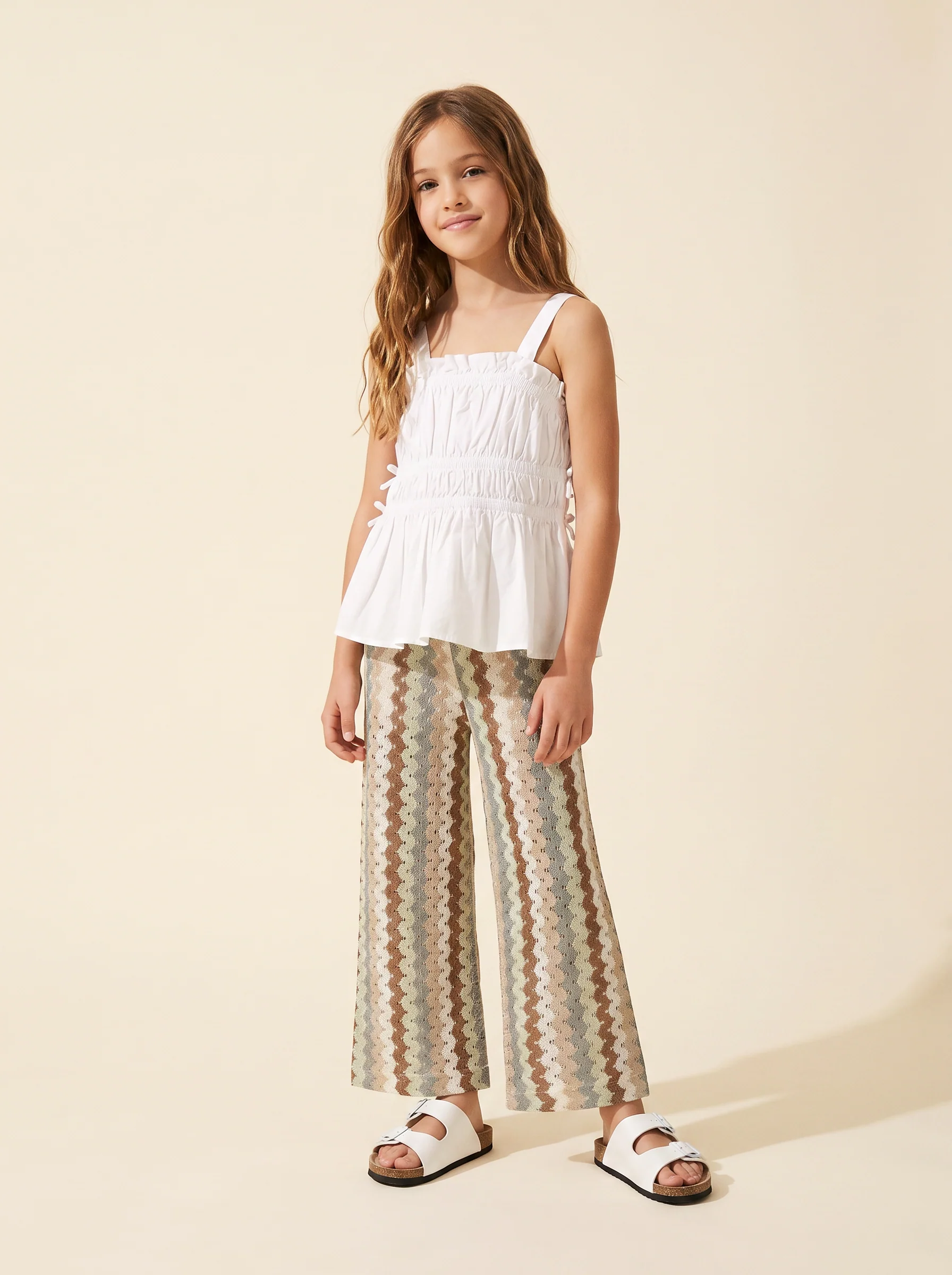 Pantalone traforato - Fantasia - Image 3