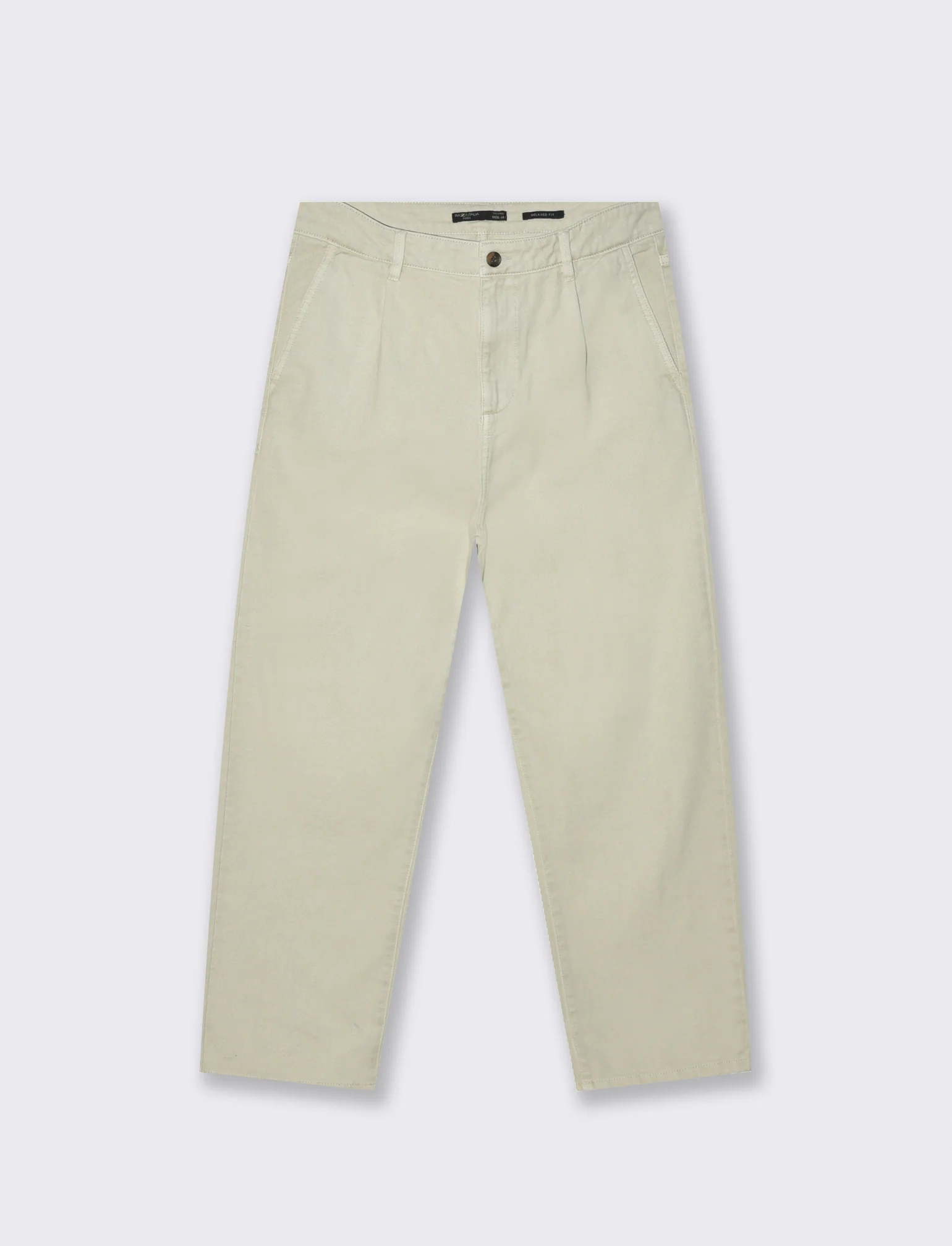 PANTALONI  5 TASCHE RELAXED  FIT - Grigio ghiaccio