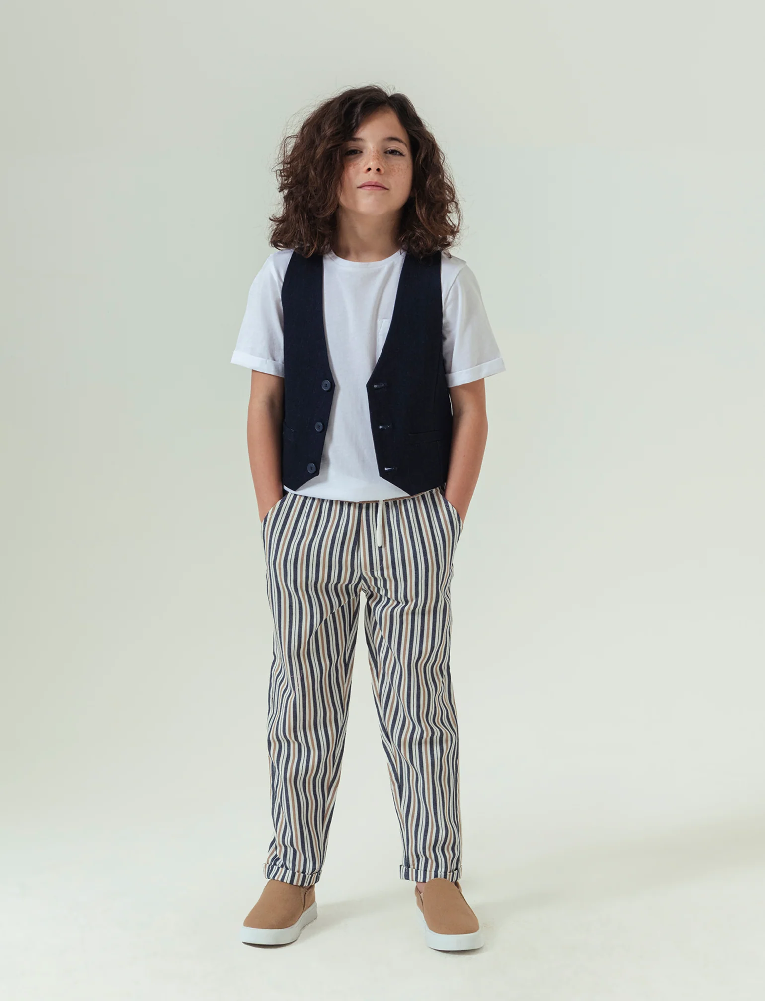 Pantaloni a righe da bambino - Righe
