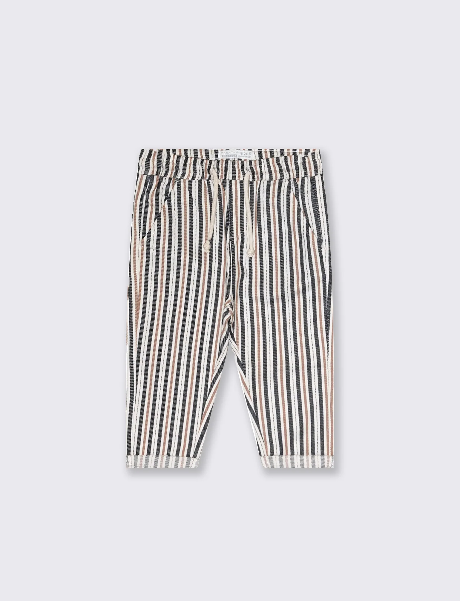 Pantaloni a righe da neonato - Righe