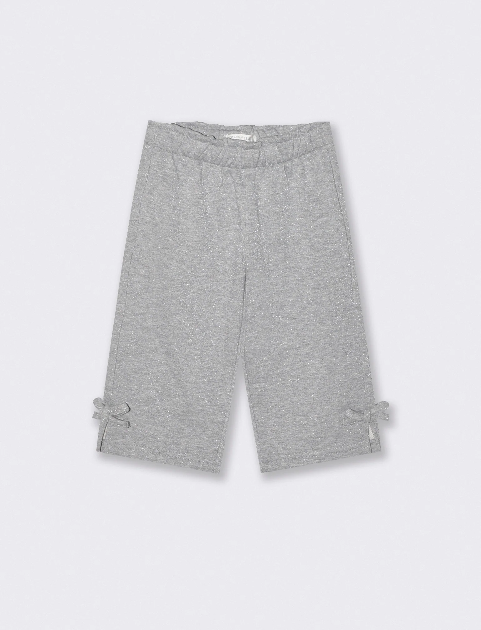 Pantaloni ampi eleganti con coulisse - Grigio mel.