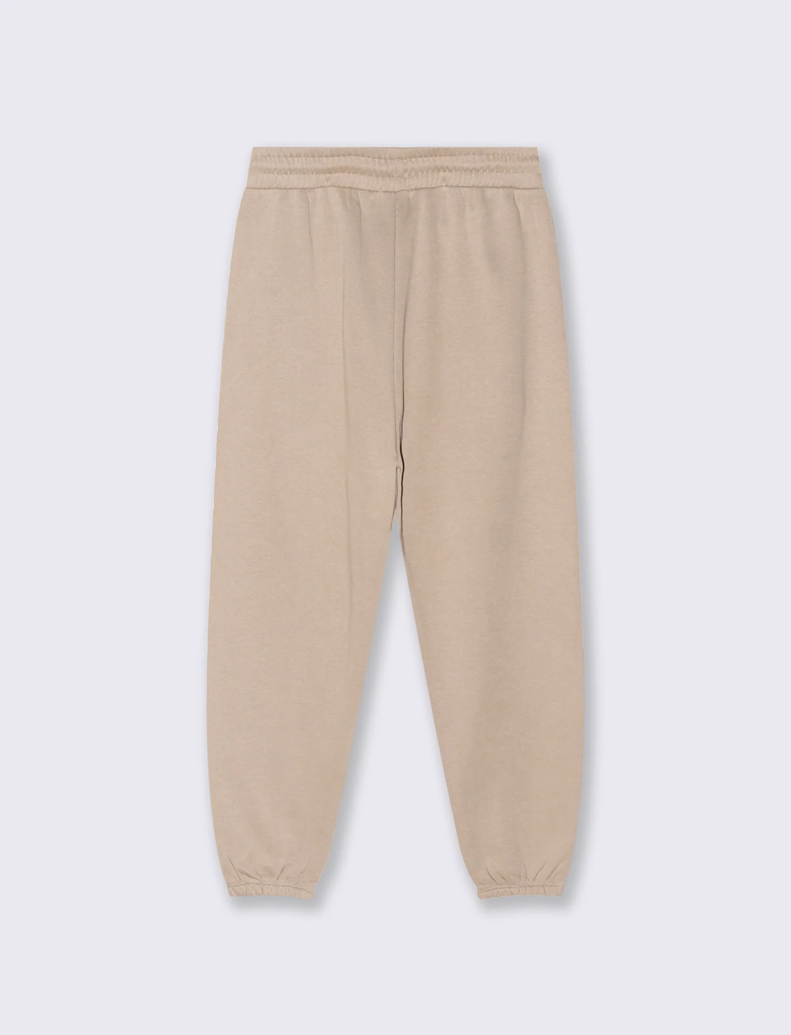 PANTALONI BAGGY JOGGER IN FELPA - Beige - Image 2