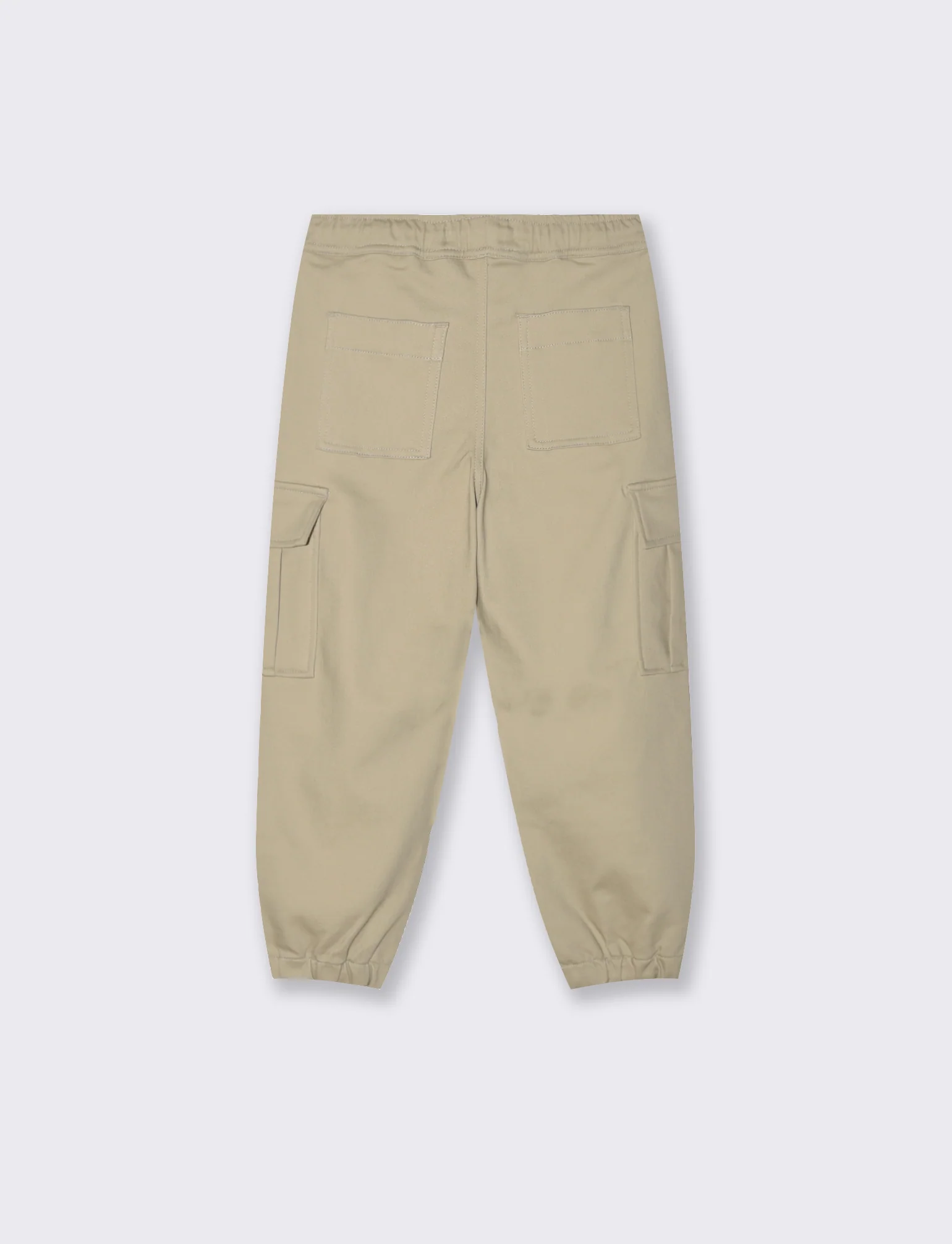 Pantaloni cargo - Beige - Image 4