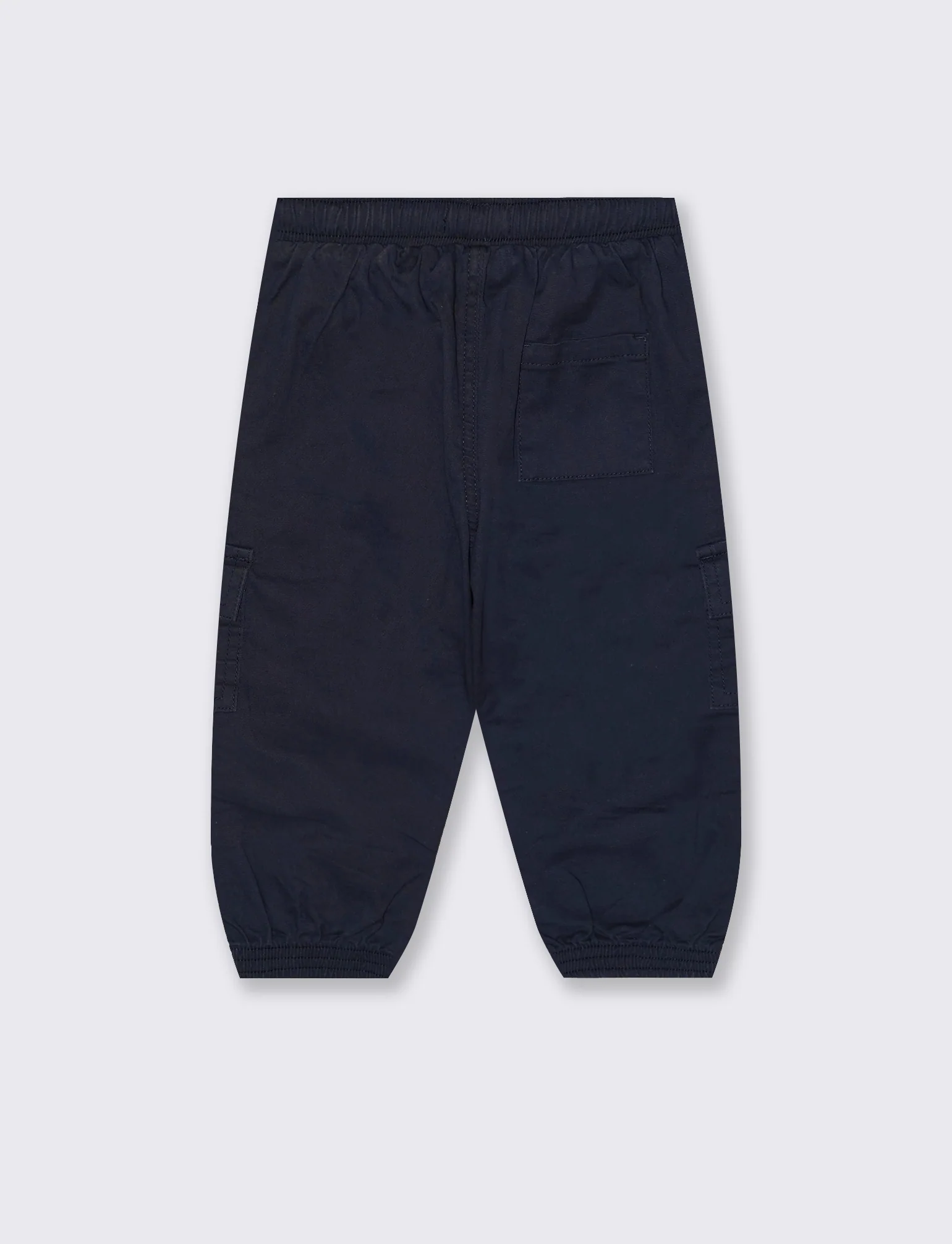 Pantaloni cargo con tasconi laterali - Blu - Image 3