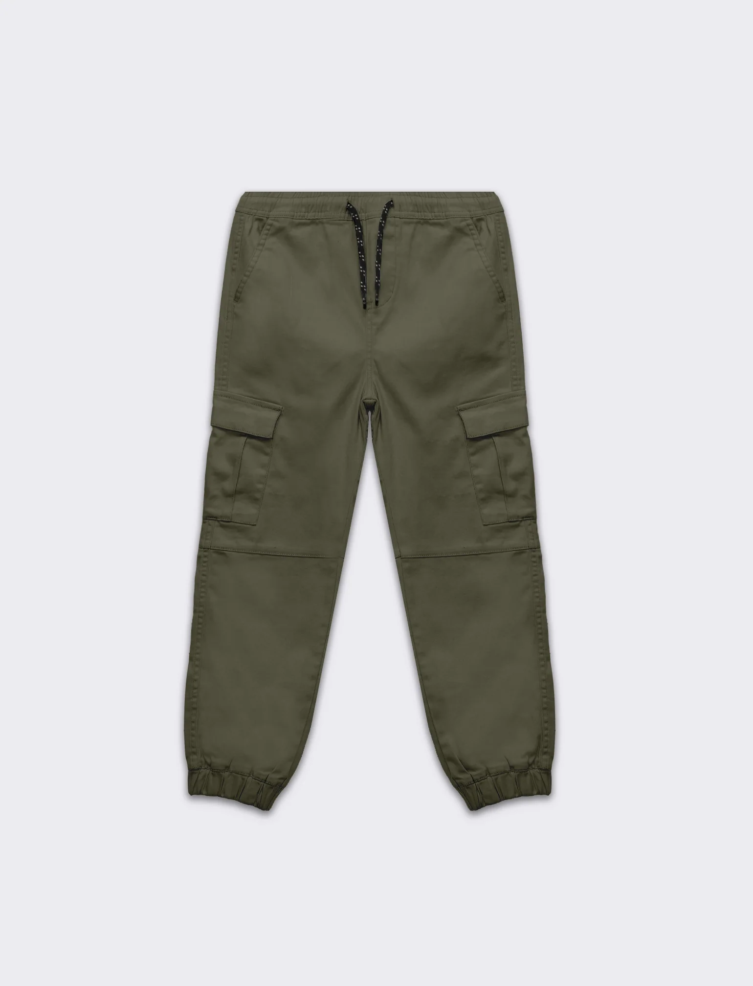 Pantaloni cargo da bambino - Verde militare - Image 3