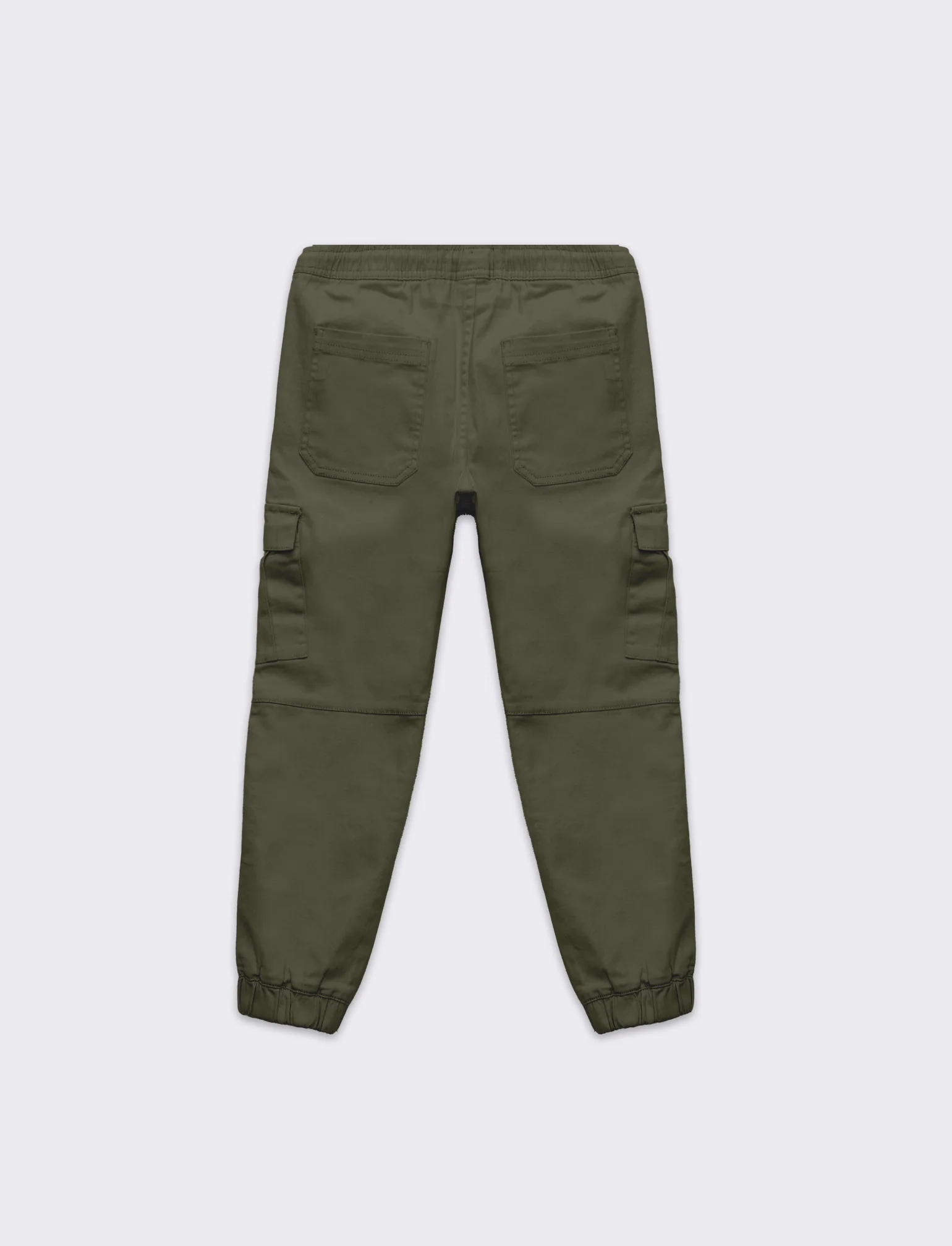 Pantaloni cargo da bambino - Verde militare - Image 4