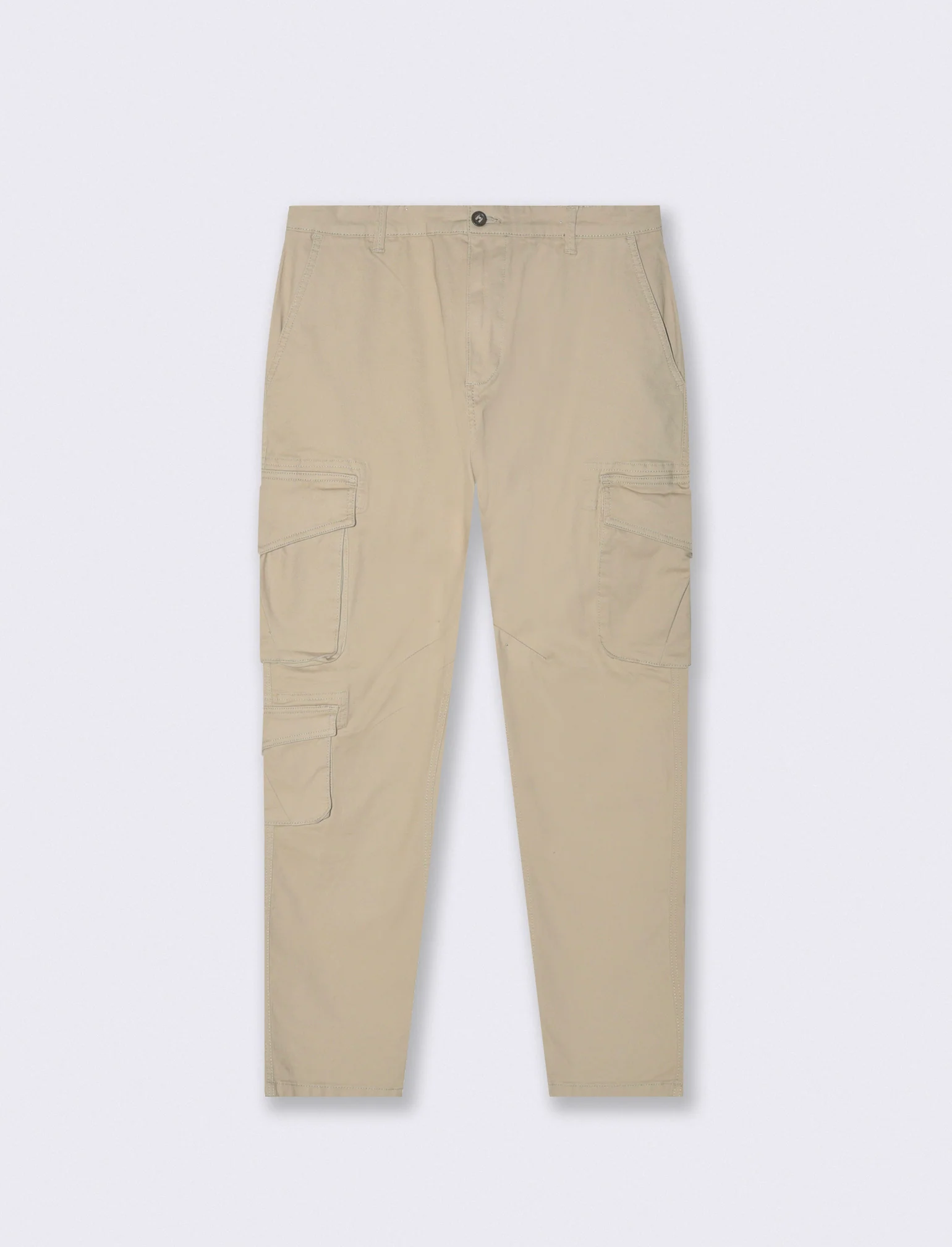 PANTALONI CARGO FIT - Beige