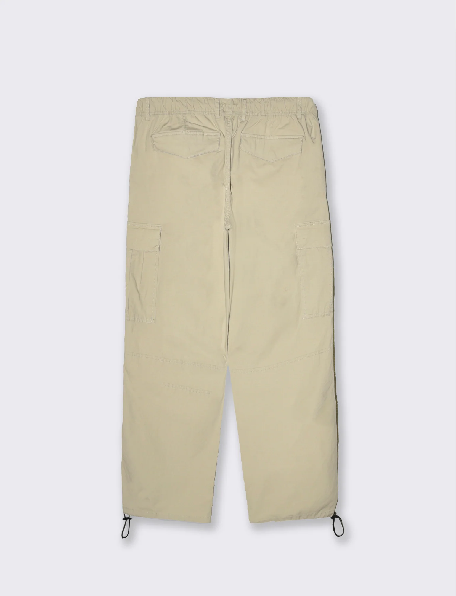 Pantaloni cargo parachute fit da uomo - Grigio ghiaccio - Image 2