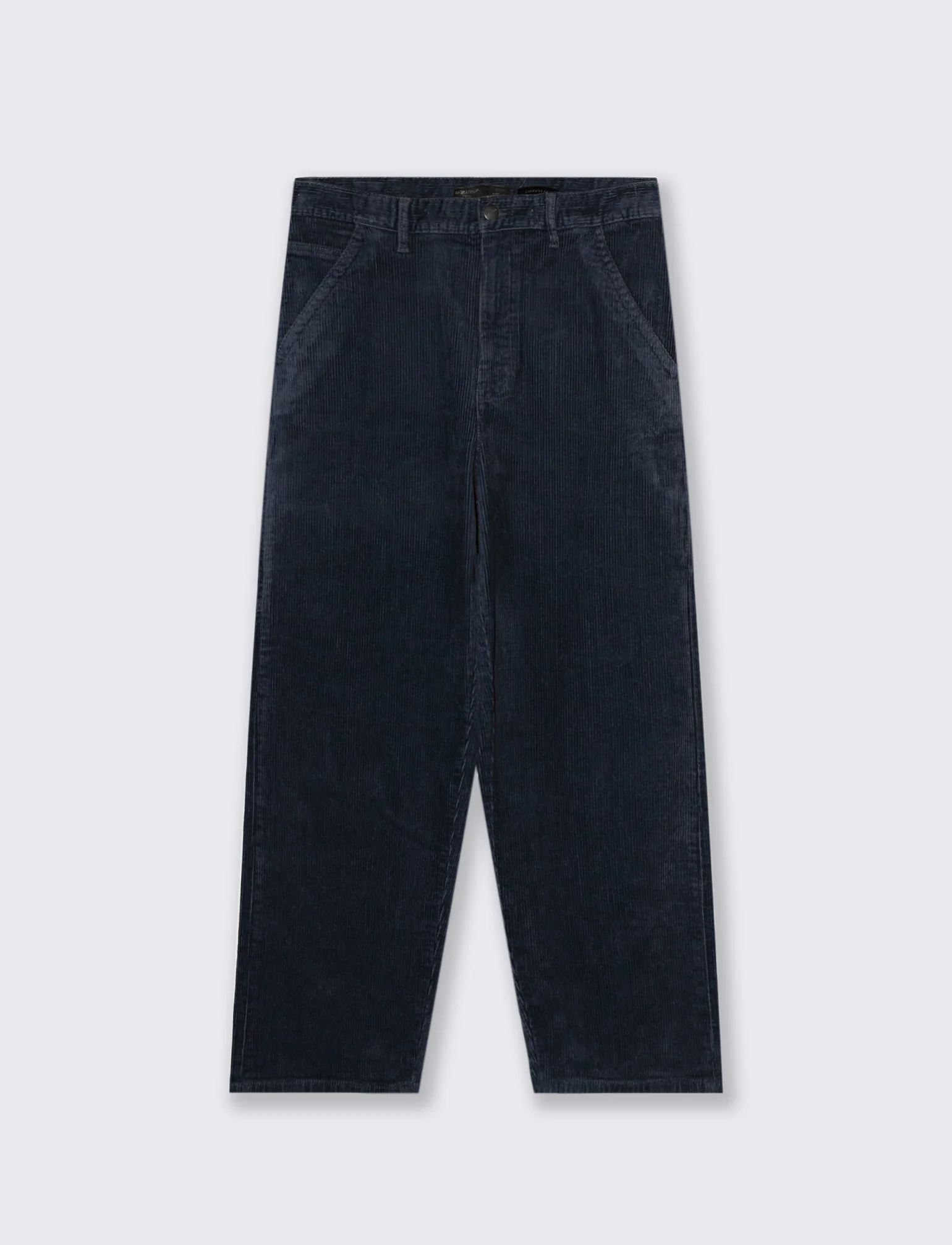 PANTALONI CARPENTER IN VELLUTO - Blu - Image 4
