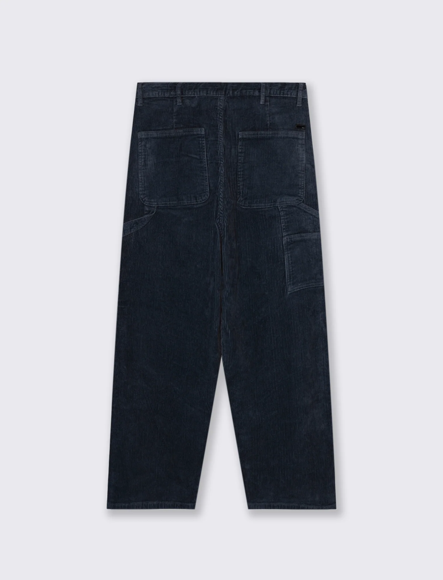 PANTALONI CARPENTER IN VELLUTO - Blu - Image 5