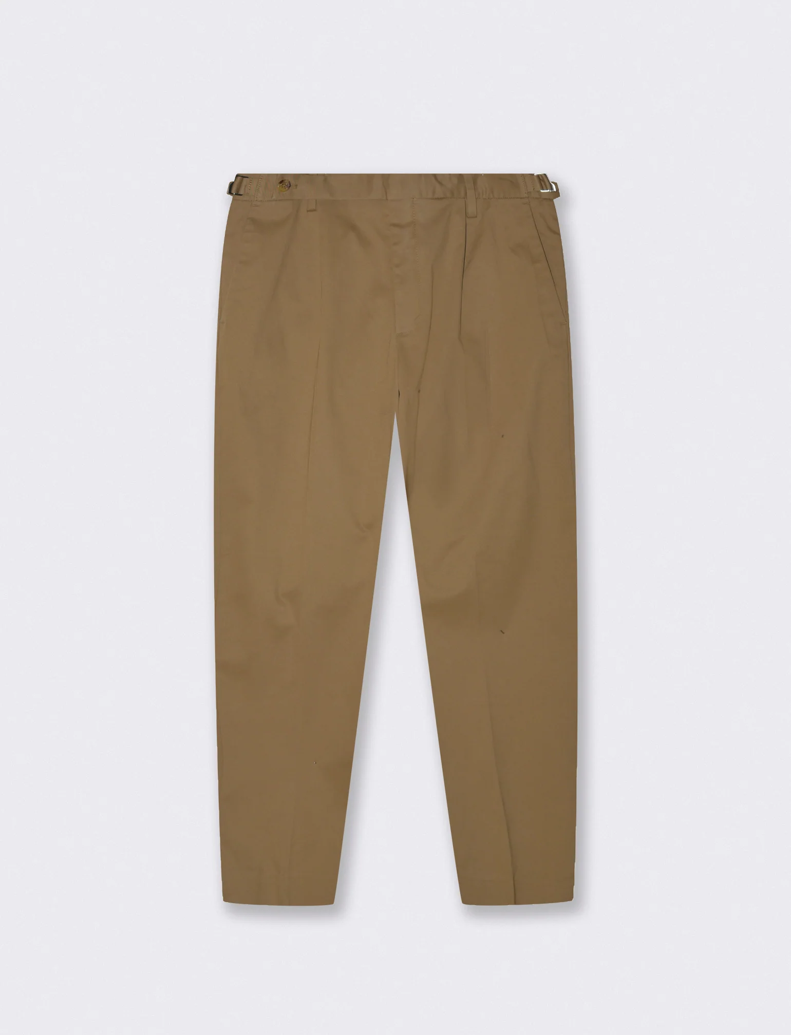PANTALONI CHINO IN COTONE STRETCH RELAXED EASY PANT FIT - Verde kaki - Image 2