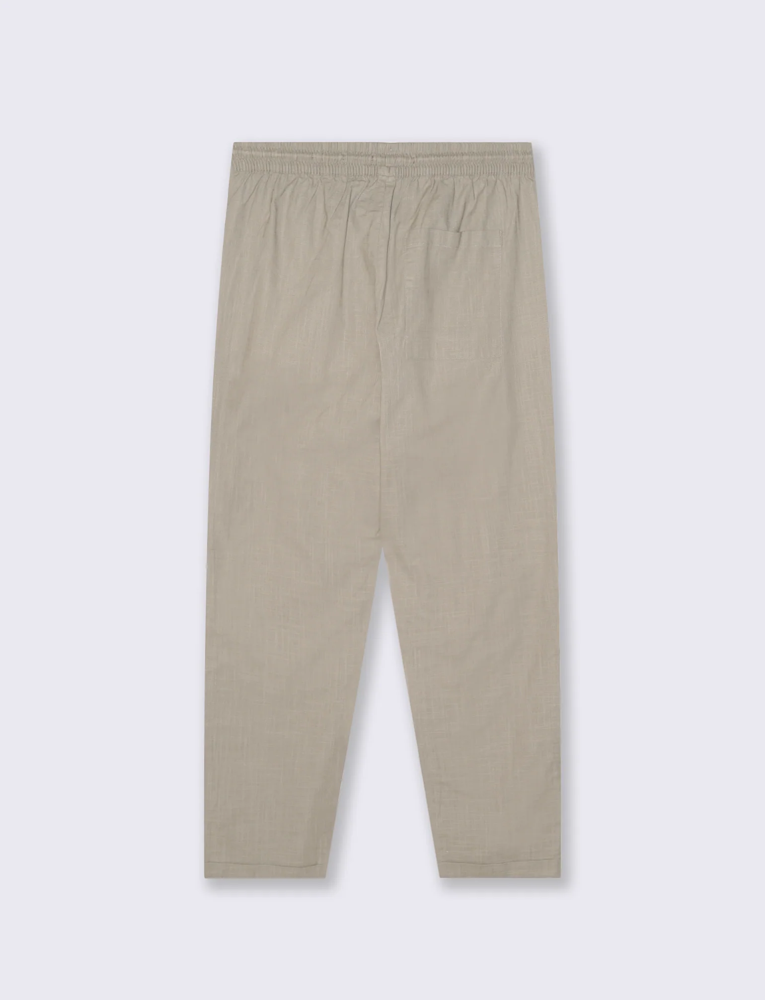 Pantaloni Chino Jogger in Cotone Slub - Verde salvia - Image 2