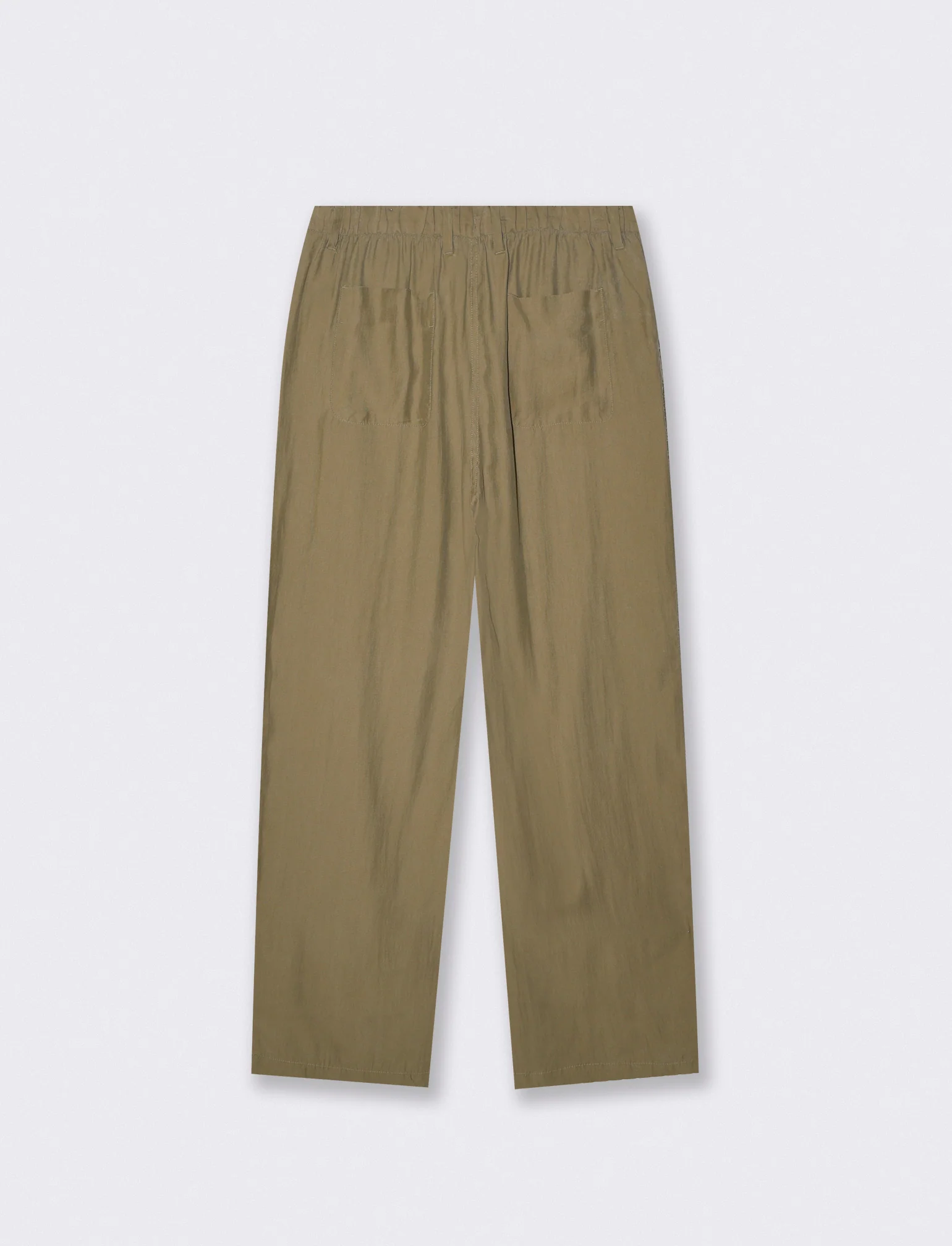Pantaloni Chino Jogger in Misto Lyocell - Verde kaki - Image 4