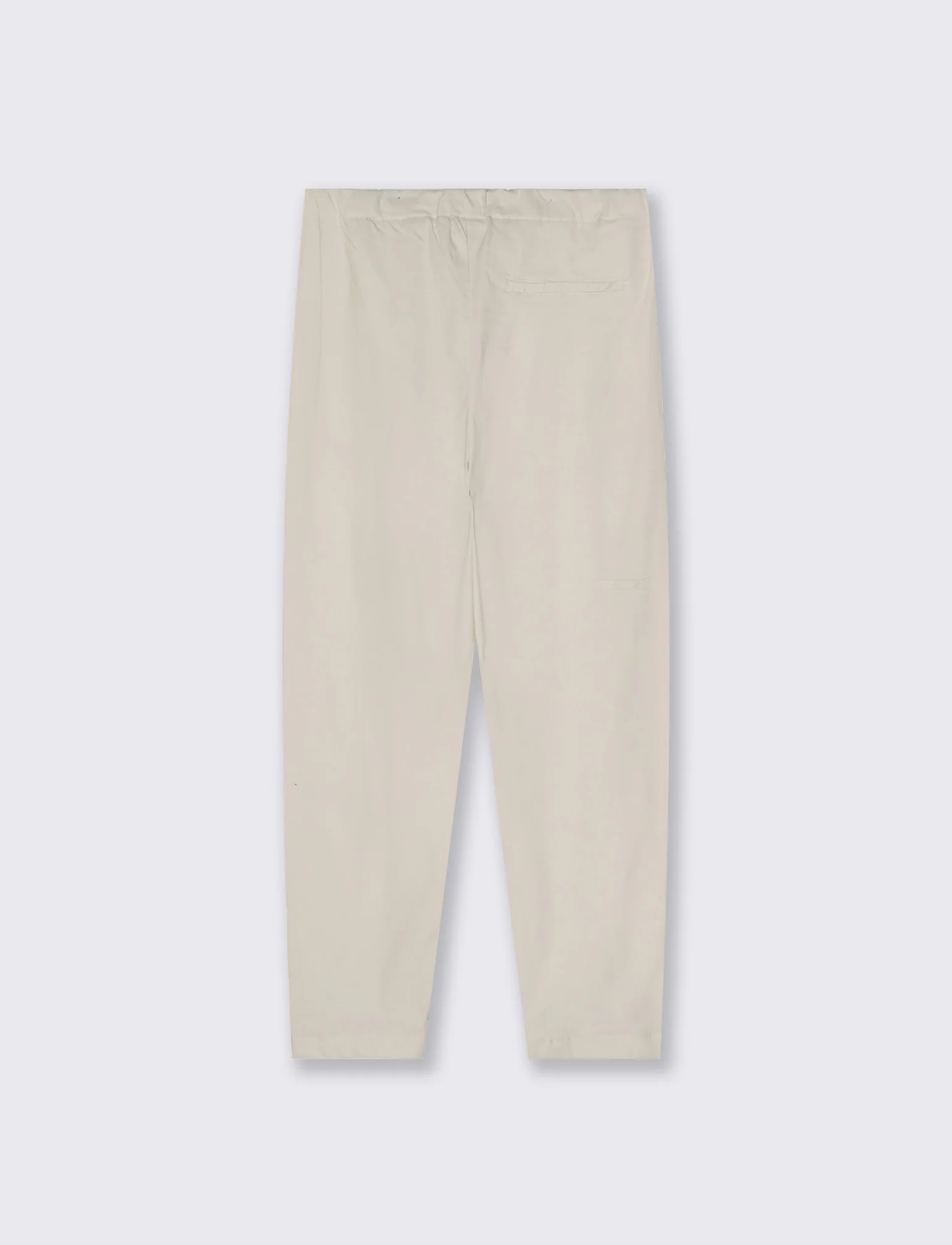 PANTALONI CHINO JOGGER IN TESSUTO TECNICO - Bianco - Image 2