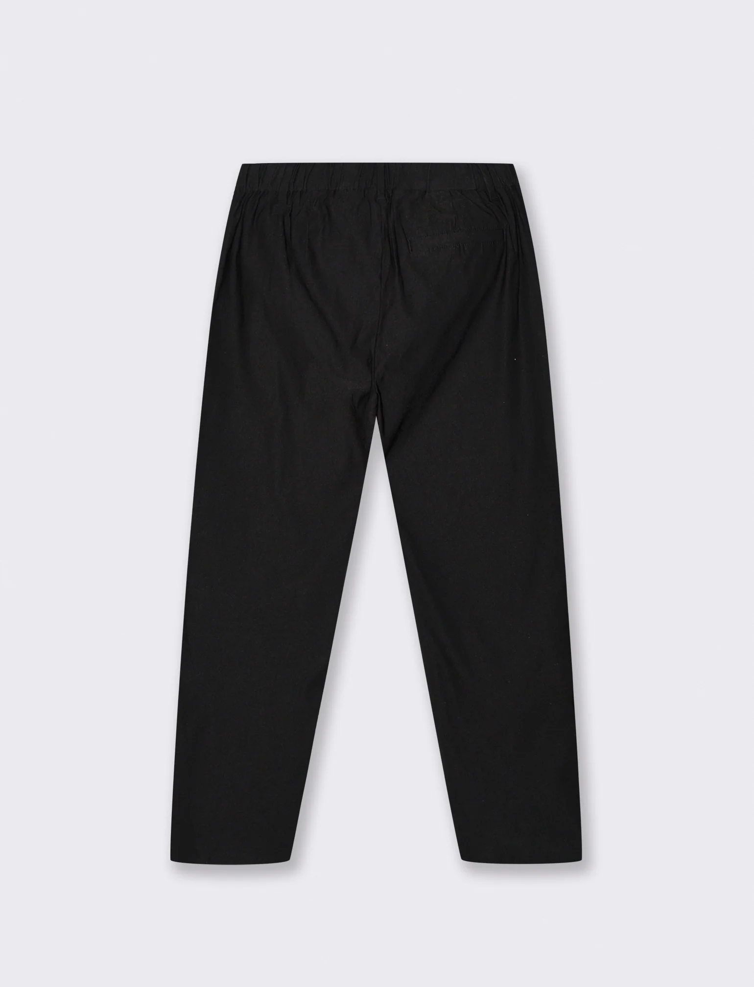 PANTALONI CHINO JOGGER IN TESSUTO TECNICO STRETCH - Nero - Image 2