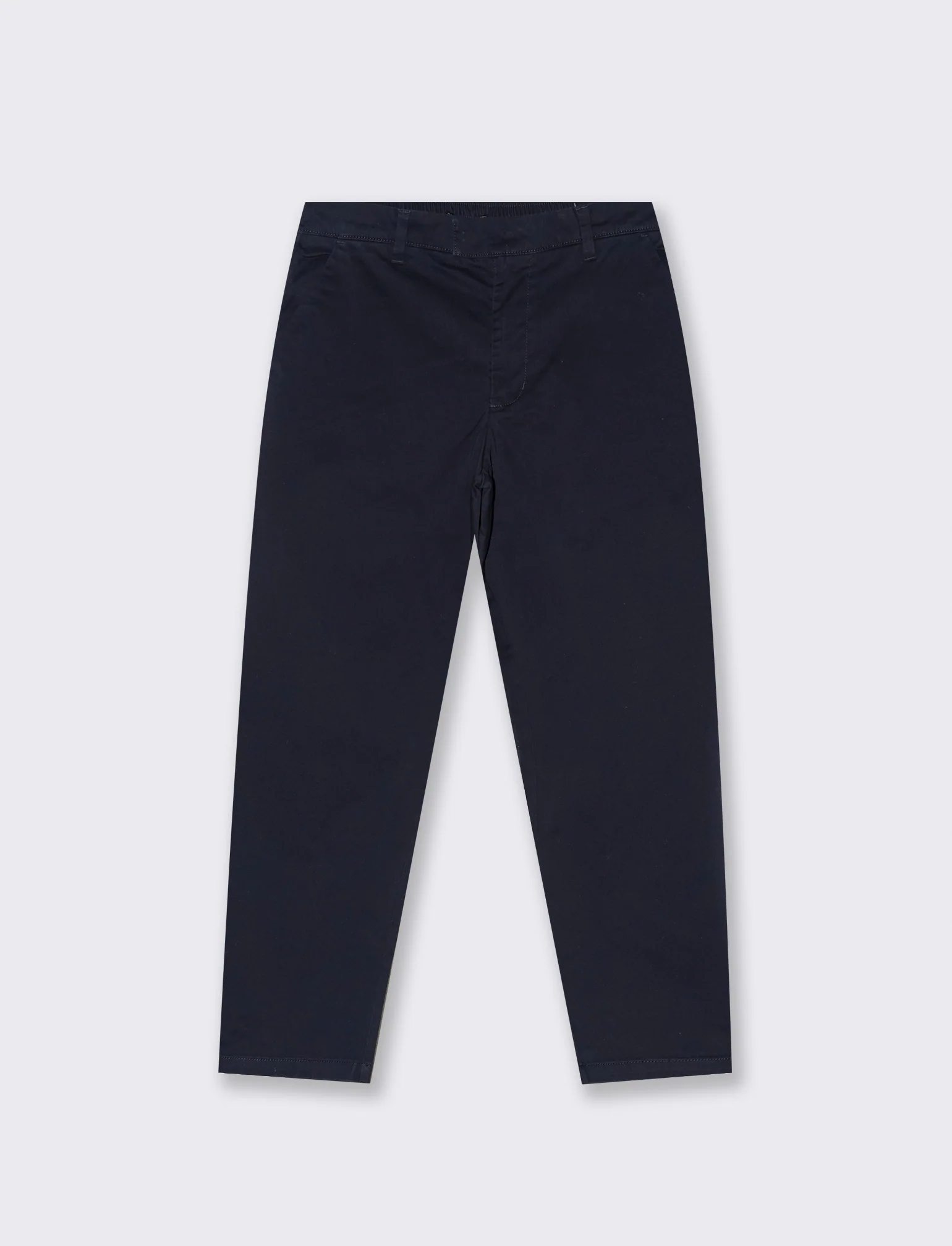 PANTALONI CHINO RELAXED TESSUTO PREMIUM - Blu