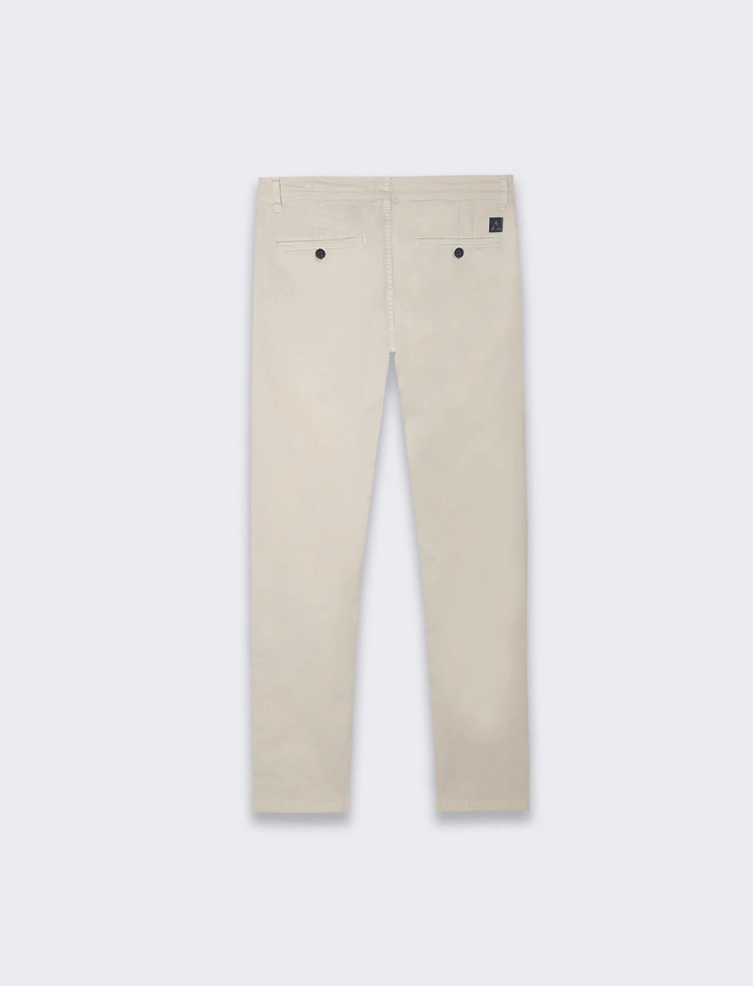Pantaloni chino slim fit da uomo - Grigio ghiaccio - Image 2