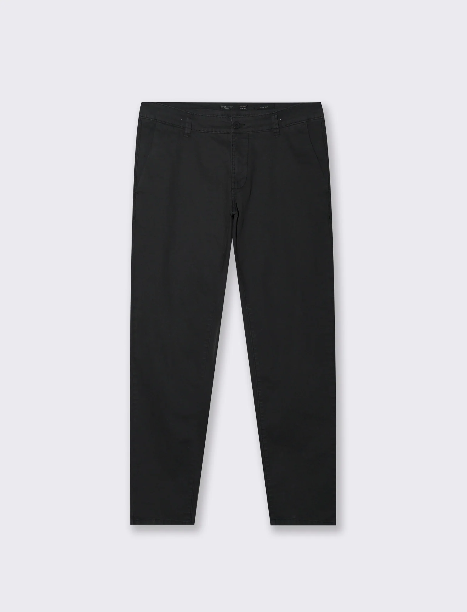 PANTALONI CHINO SLIM FIT - Nero