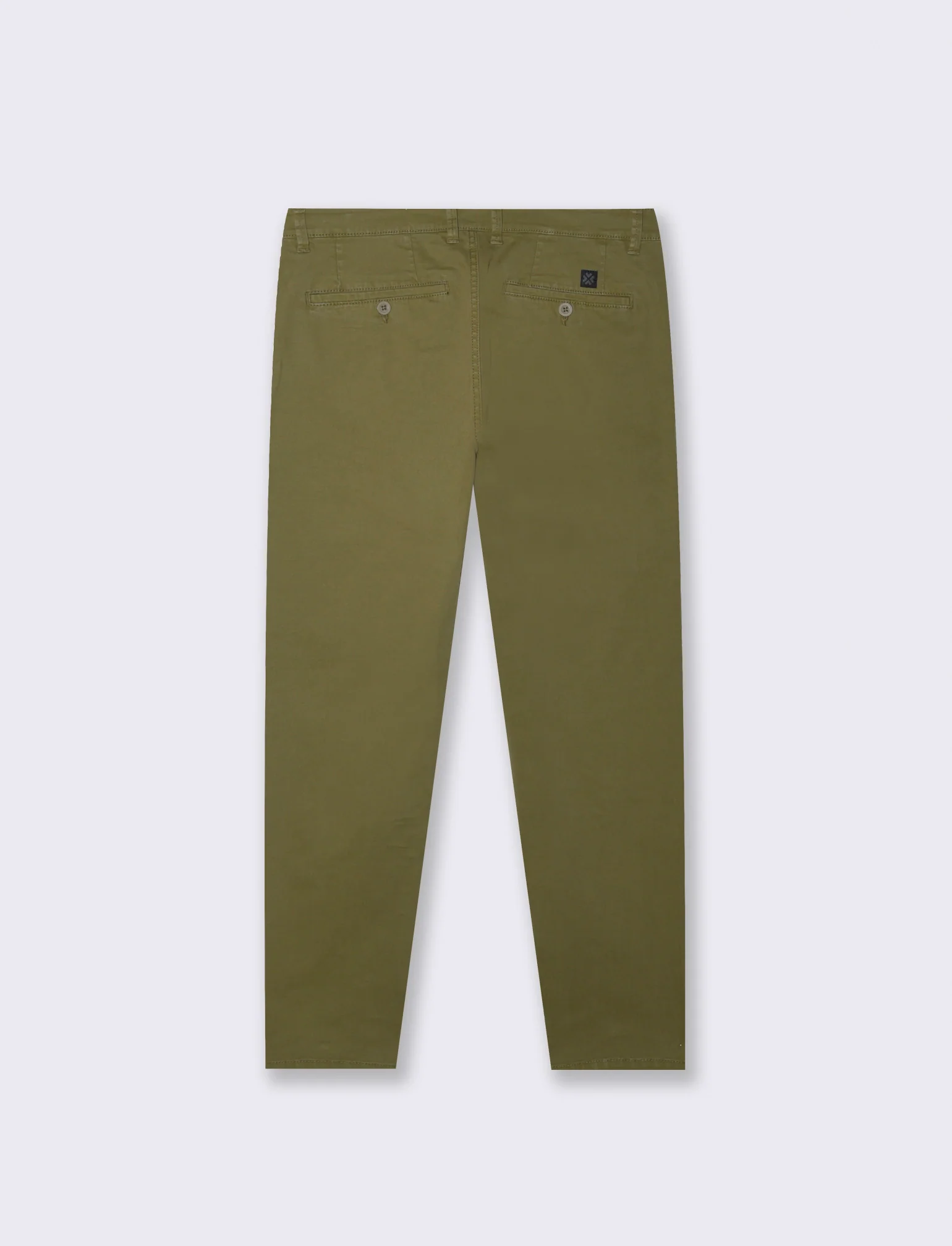 PANTALONI CHINO SLIM FIT - Verde oliva - Image 2